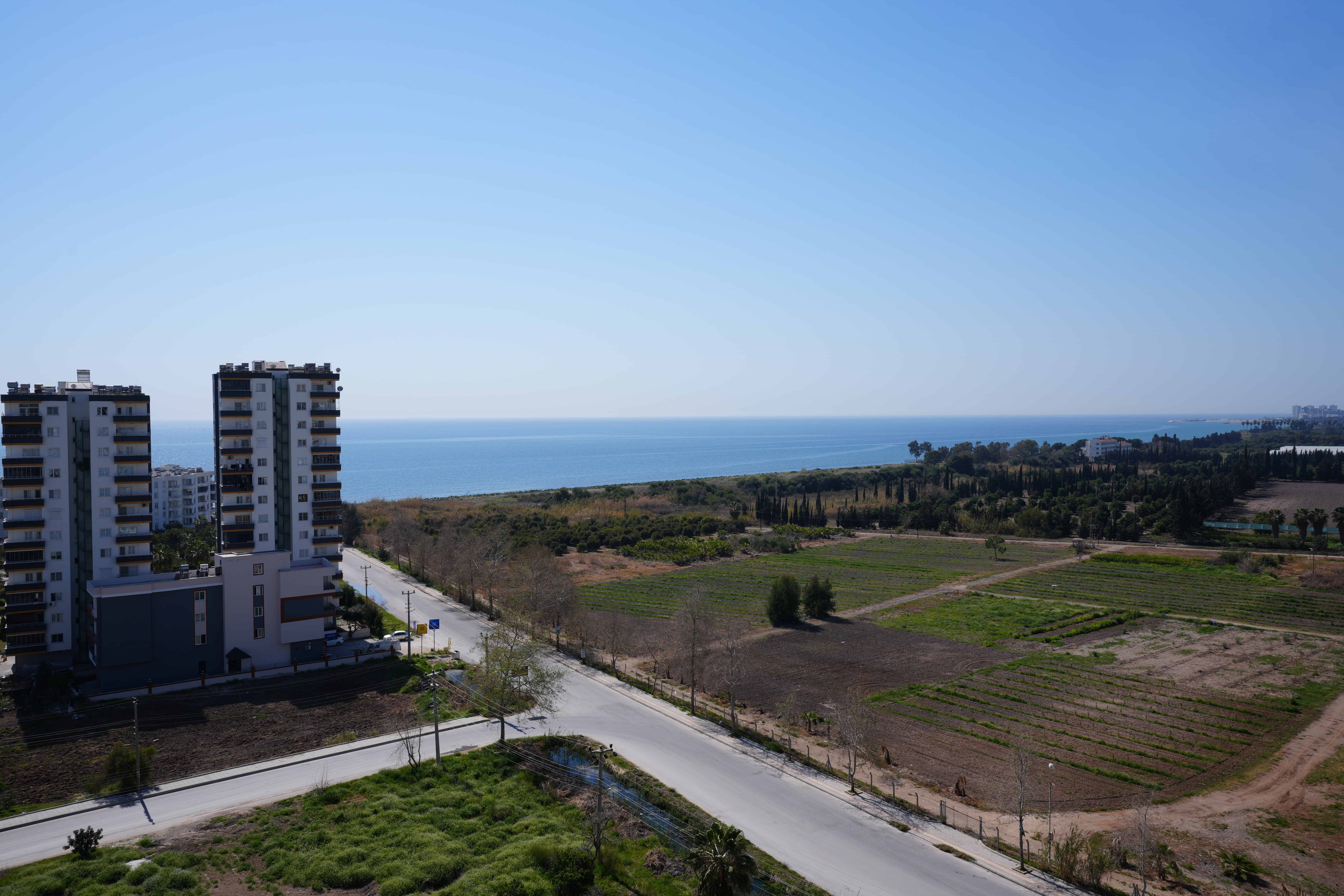 Mersin Erdemli Arpaçbahşiş Mavida Tower Sitesi Deniz Manzaralı Satılık Daire
