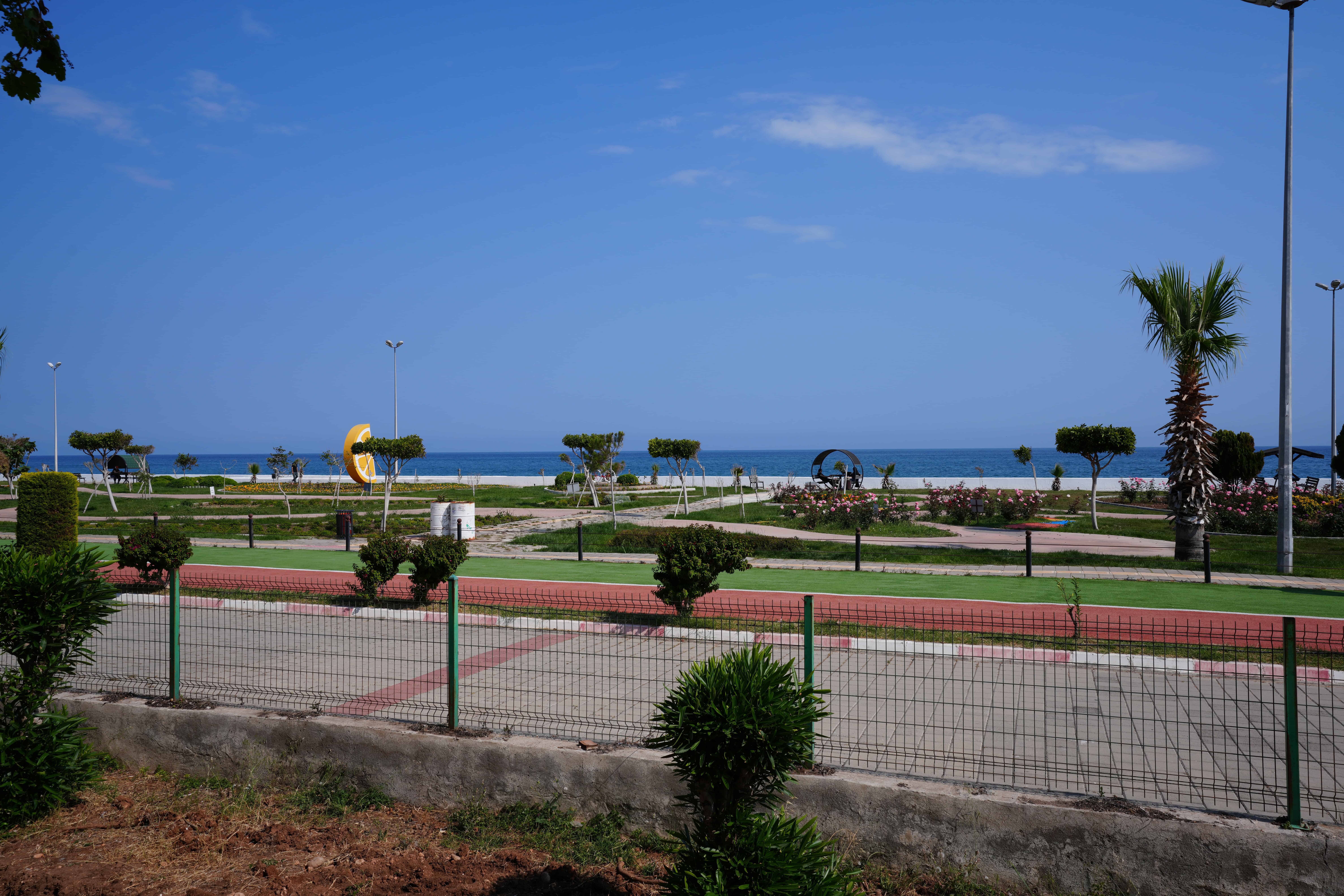 Mersin Erdemli Erciyes Site Front Block Garden Floor Flat zu verkaufen