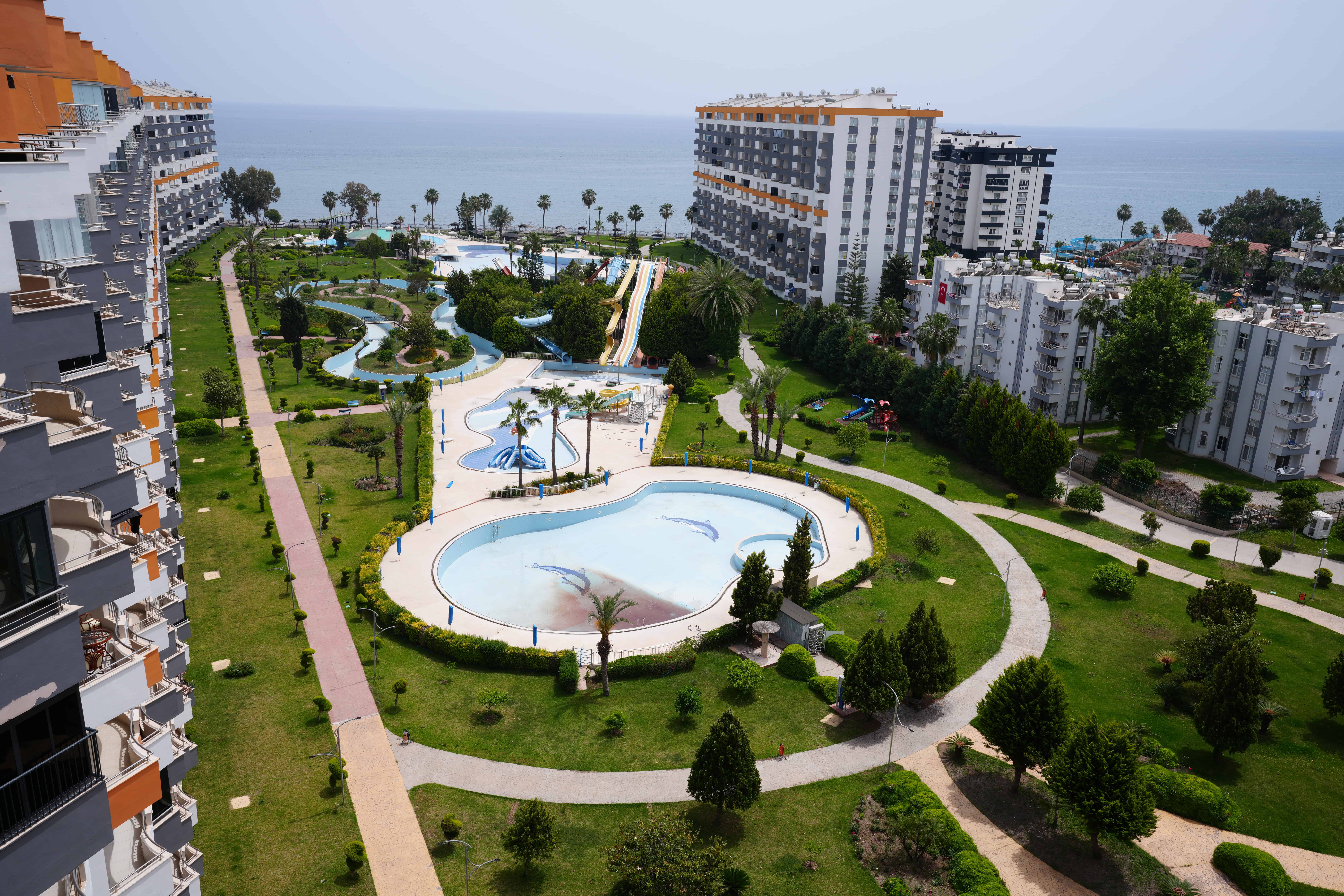 Mersin Erdemli Kargıpınarı Queenaba Sitesi 3+1 Eşyalı Satılık Köşe Daire
