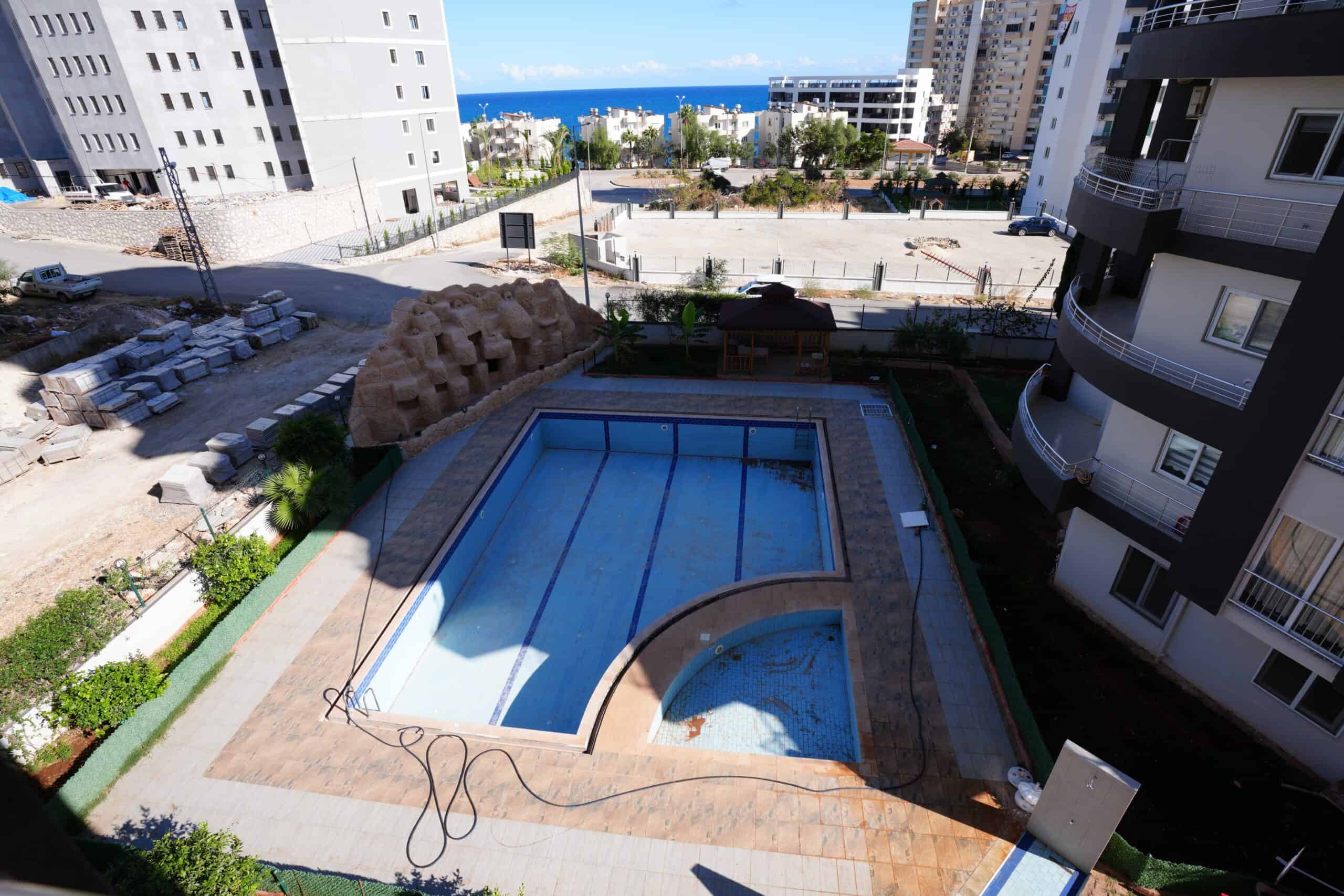 Mersin Erdemli Ayaş Mecitoğlu Sitesi 2+1 Satılık Deniz Manzaralı Daire