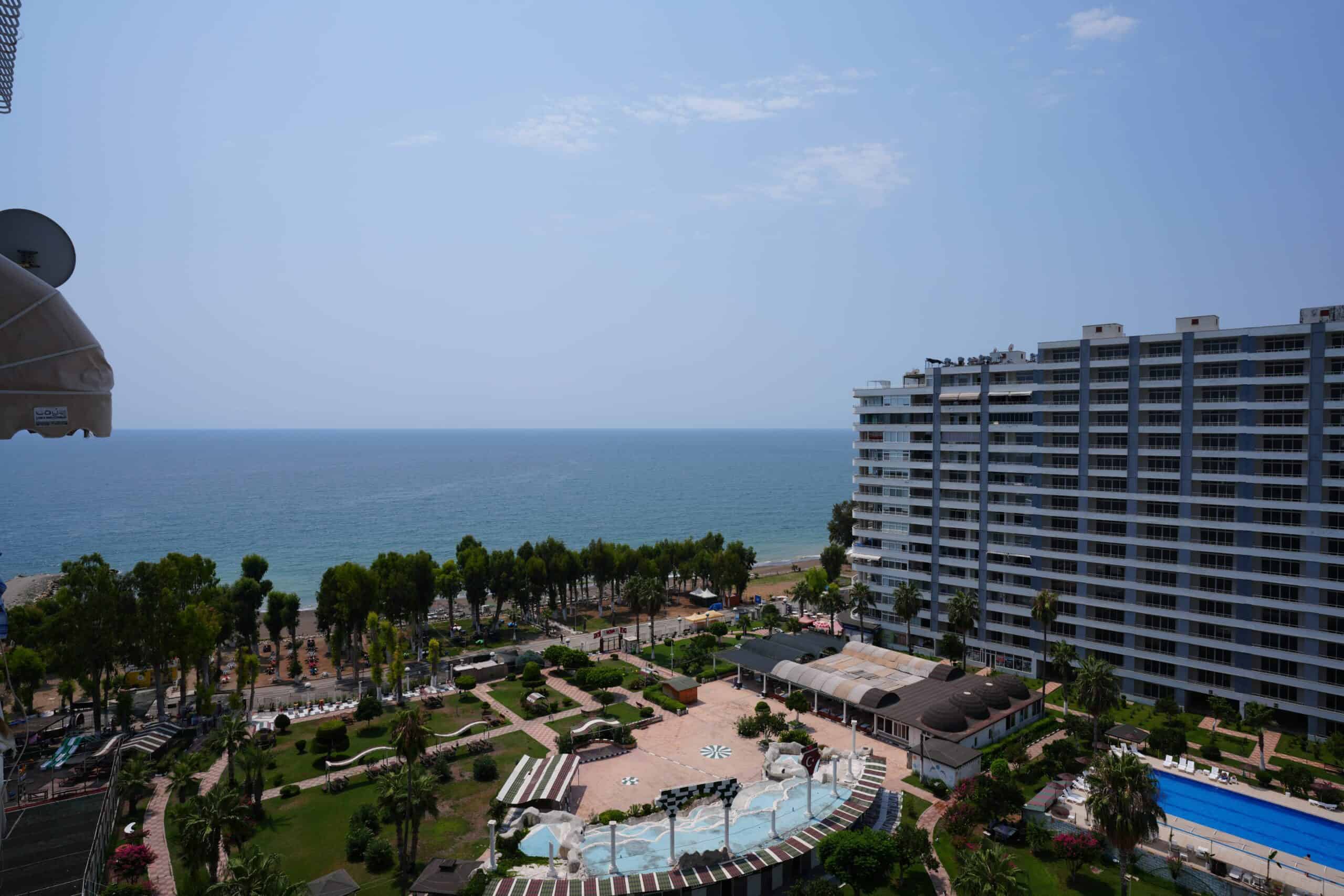 Möblierte 2-Zimmer-Wohnung im Tömük Doğan Aquapark, Erdemli, Mersin