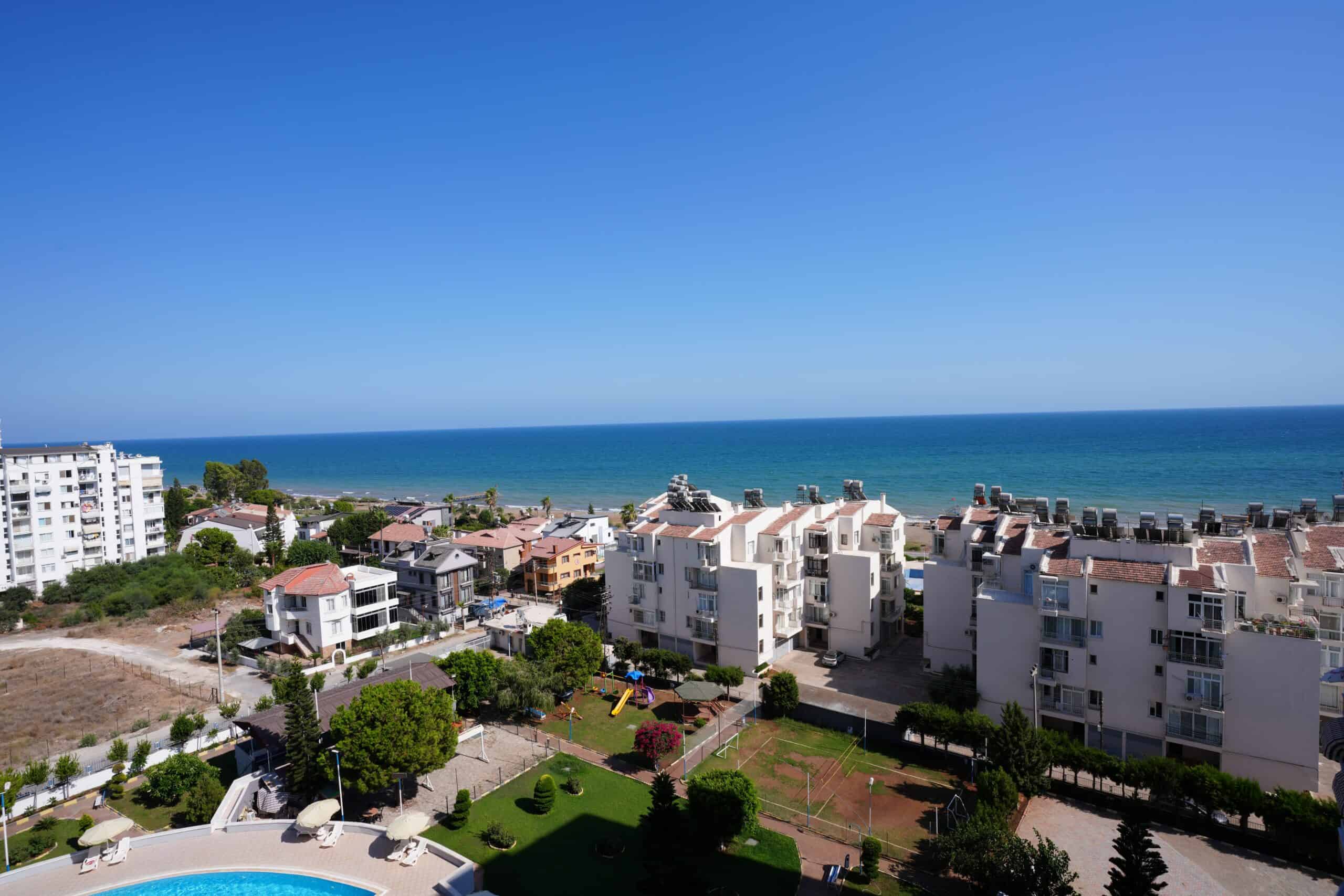 Mersin Erdemli Tömük Özcansu Sitesi Satılık 3+1 Deniz Manzaralı daire