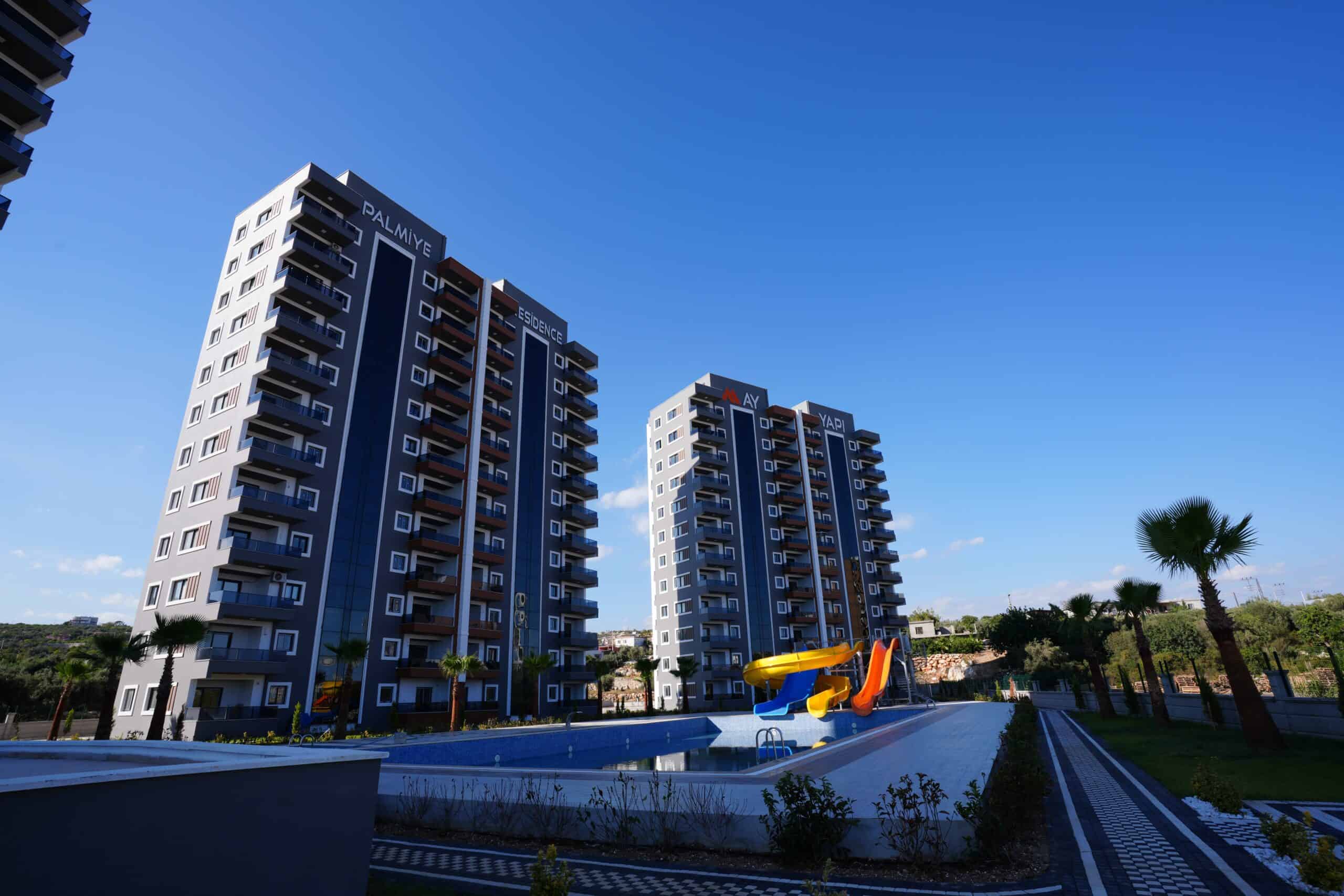 Limonlu Palmiye Residence Satılık 2+1 Daire