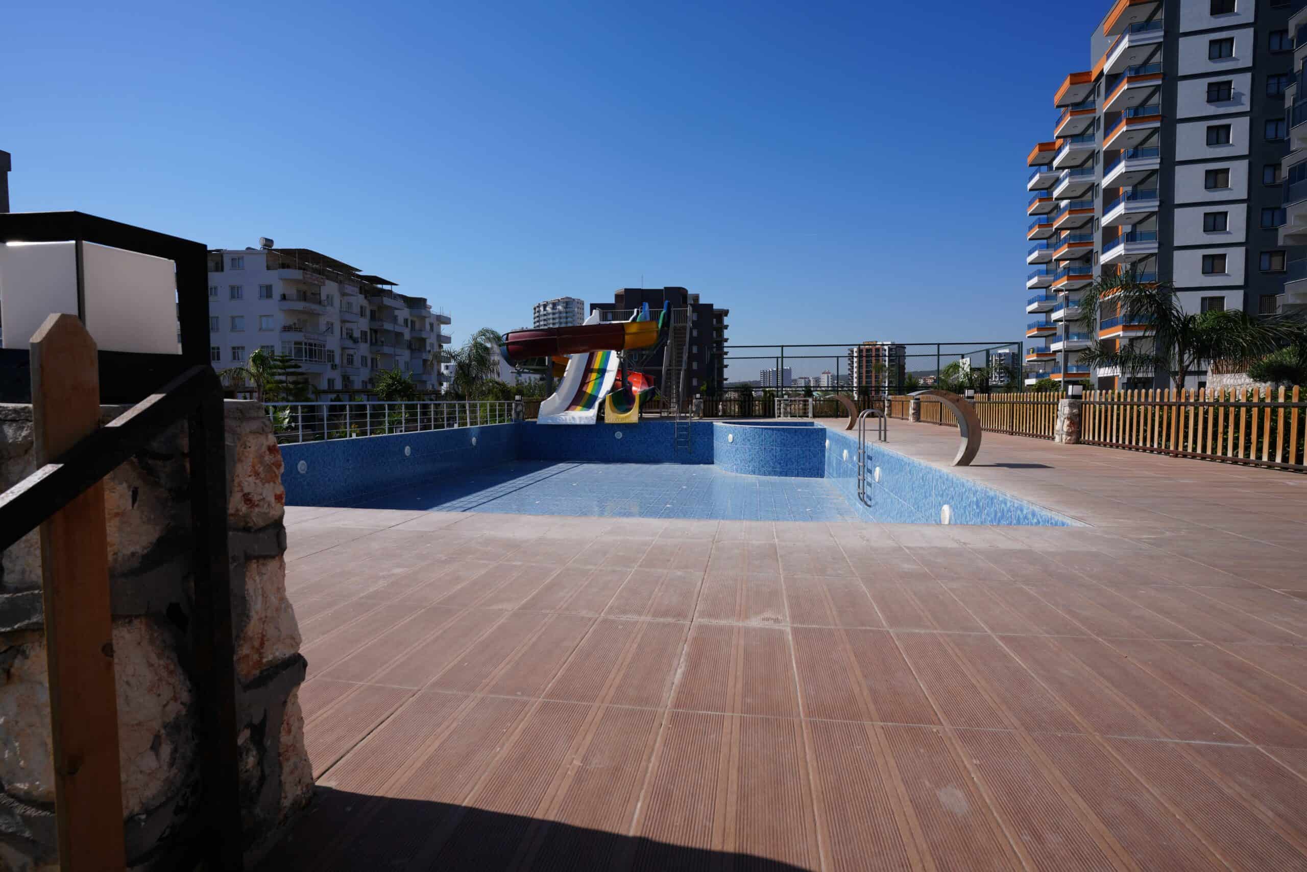 Mersin Erdemli Ayaş Alim Tower Sitesi Satılık 2+1 Güney Cephe Daire