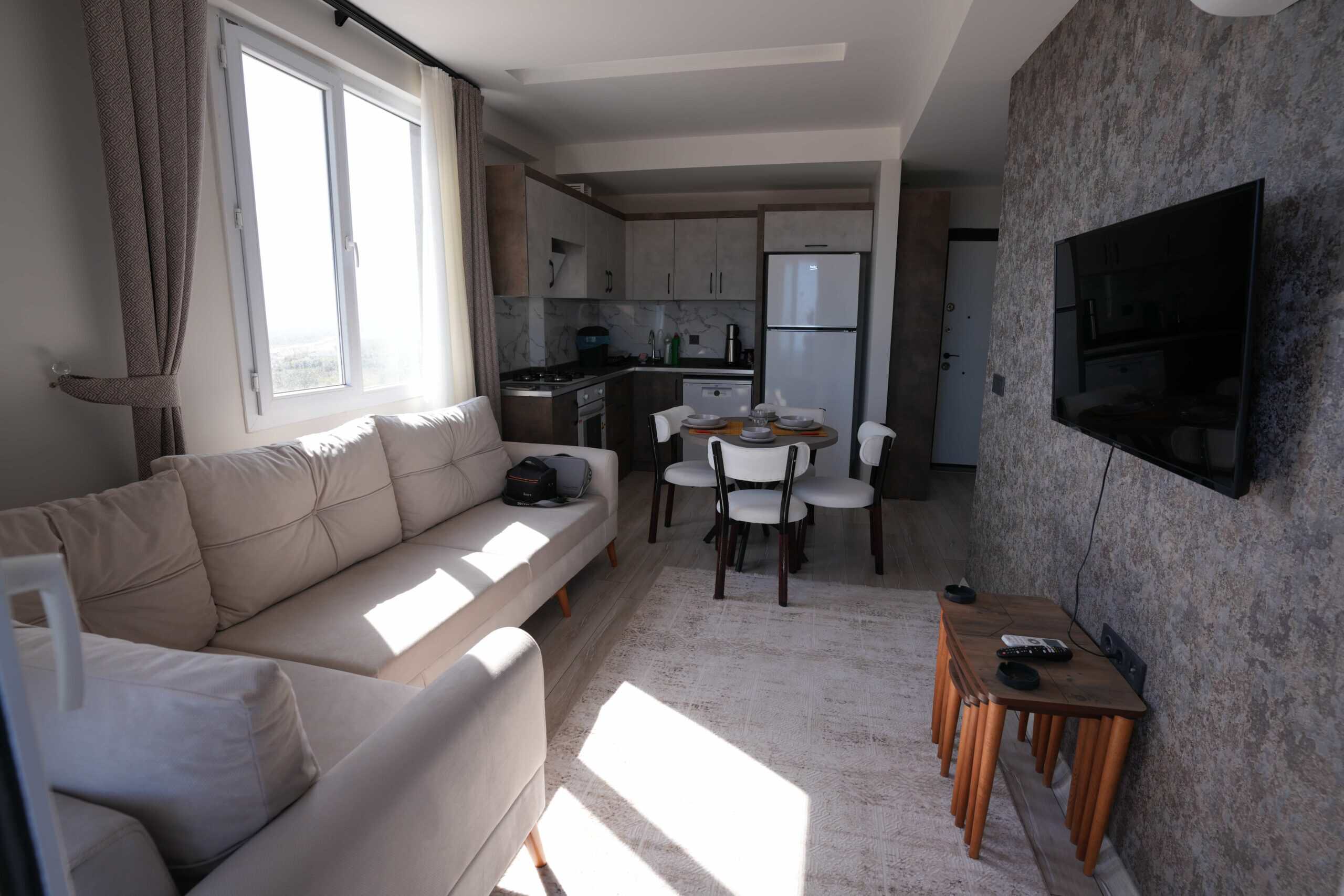 Mersin Erdemli Ayaş Deniz Manzaralı satılık 1+1 Sıfır Daire