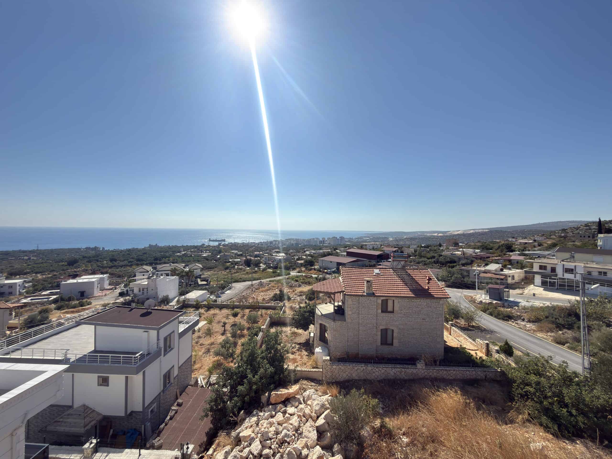 Mersin Erdemli Kızkalesi Deniz Manzaralı Satılık Villa