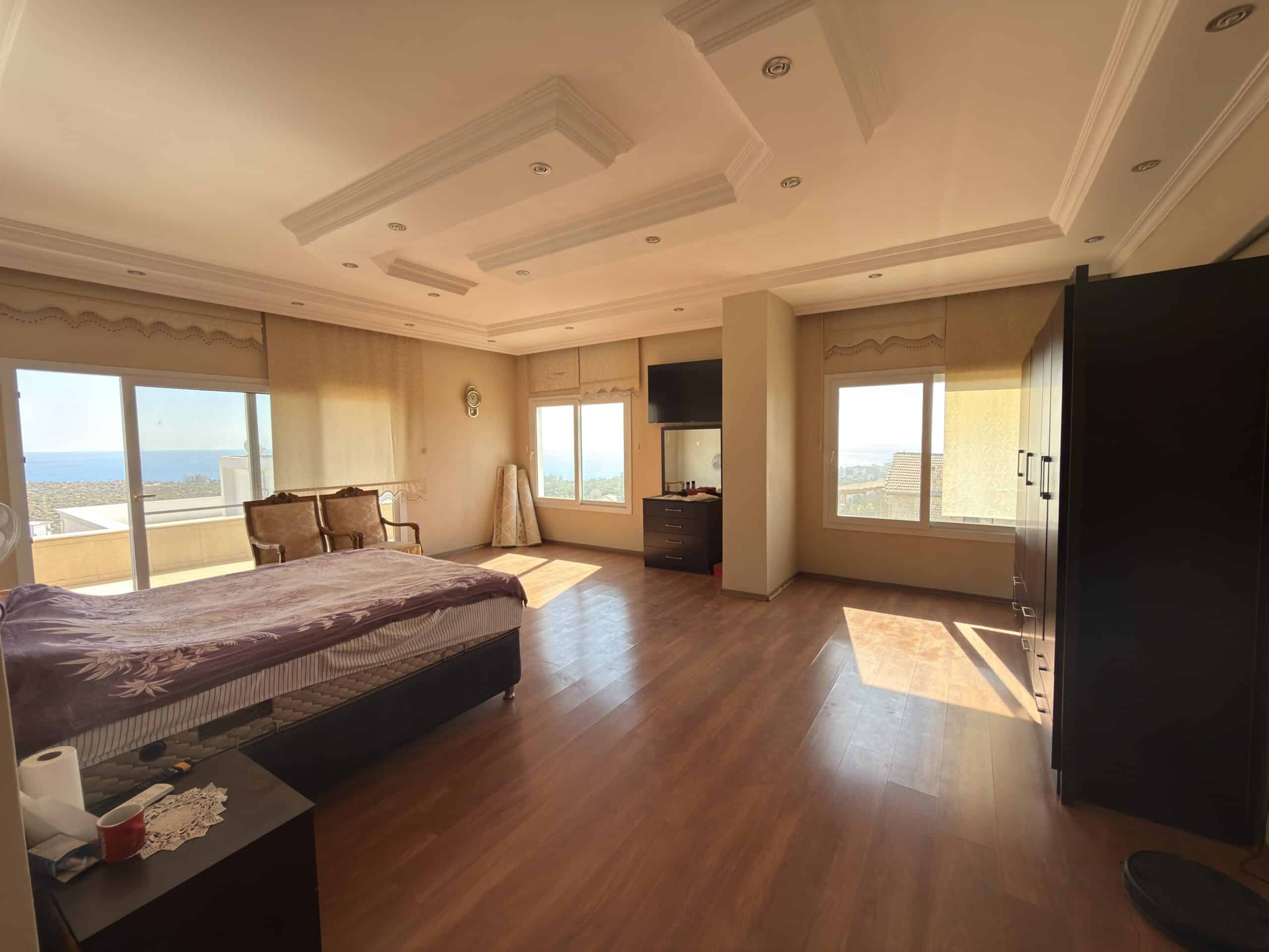 Mersin Erdemli Kızkalesi Deniz Manzaralı Satılık Villa