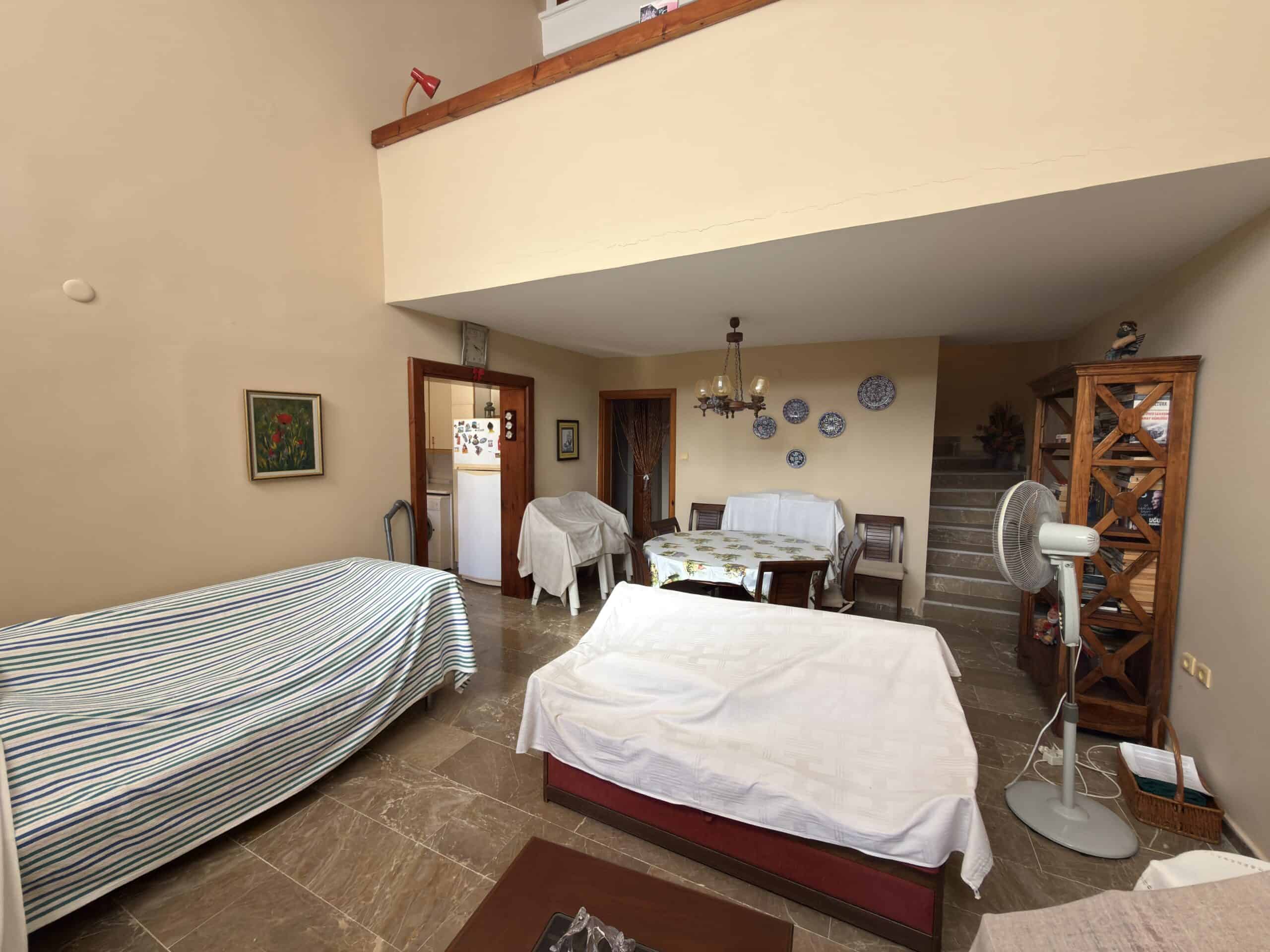 Mersin Silifke Susanoğlu Denize Sıfır  Susankent Sitesi  Eşyalı  Satılık 2.5+1 Villa