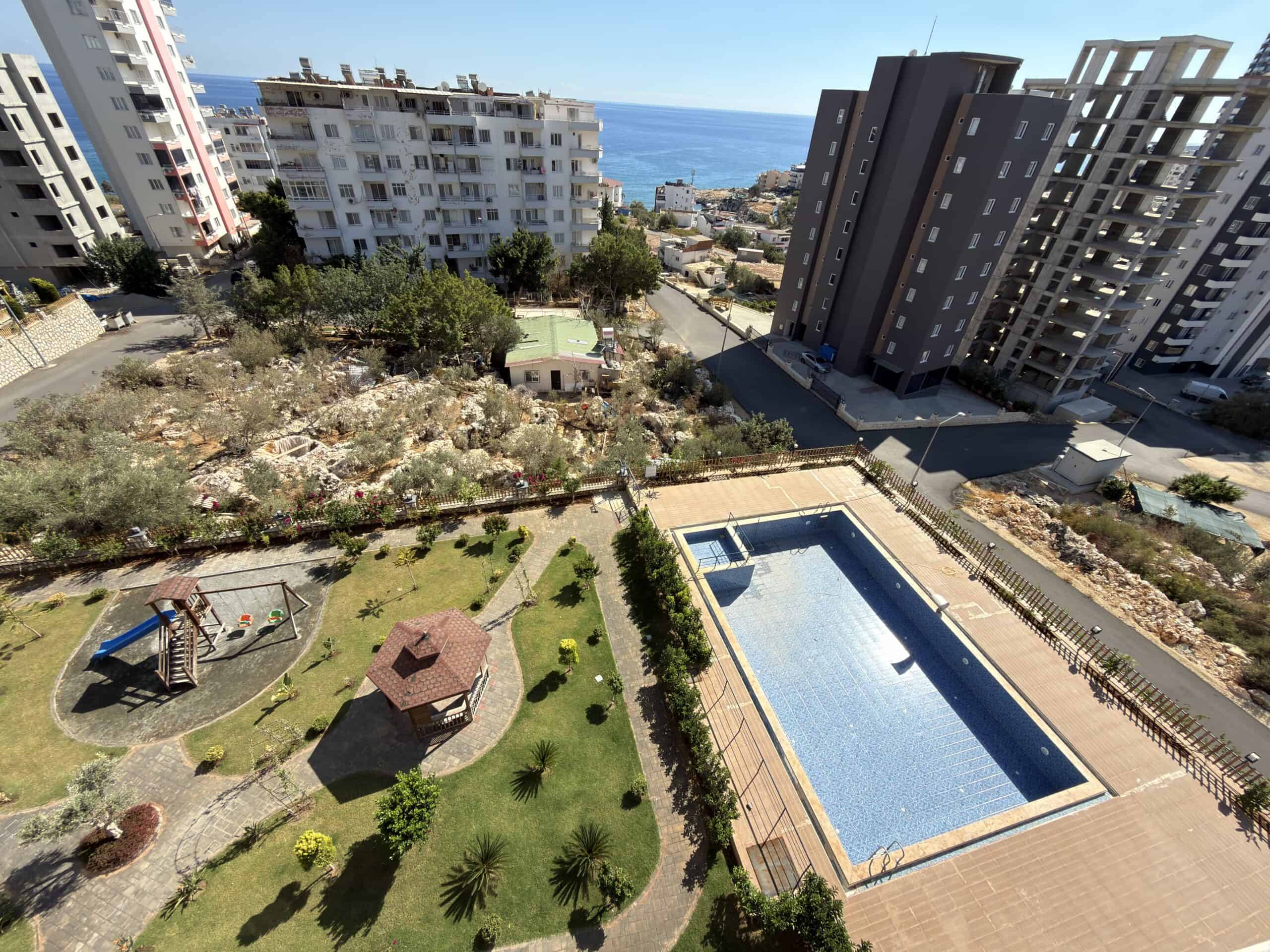 Mersin Erdemli Ayaş Deniz Manzaralı Royal Garden Satılık 2+1 Daire