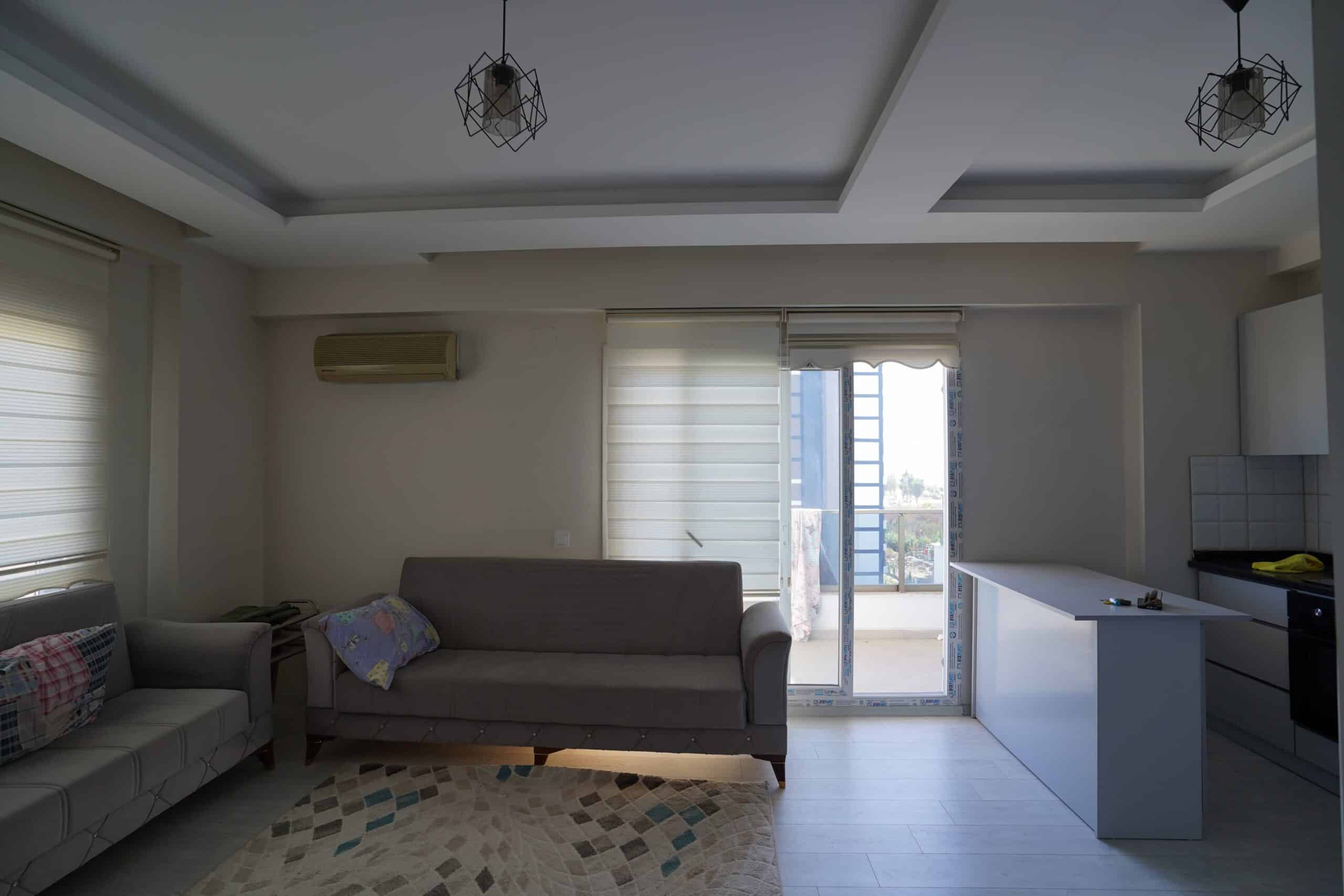 Mersin Tömük Vera Evleri Kiralık 1+1 Eşyalı Daire