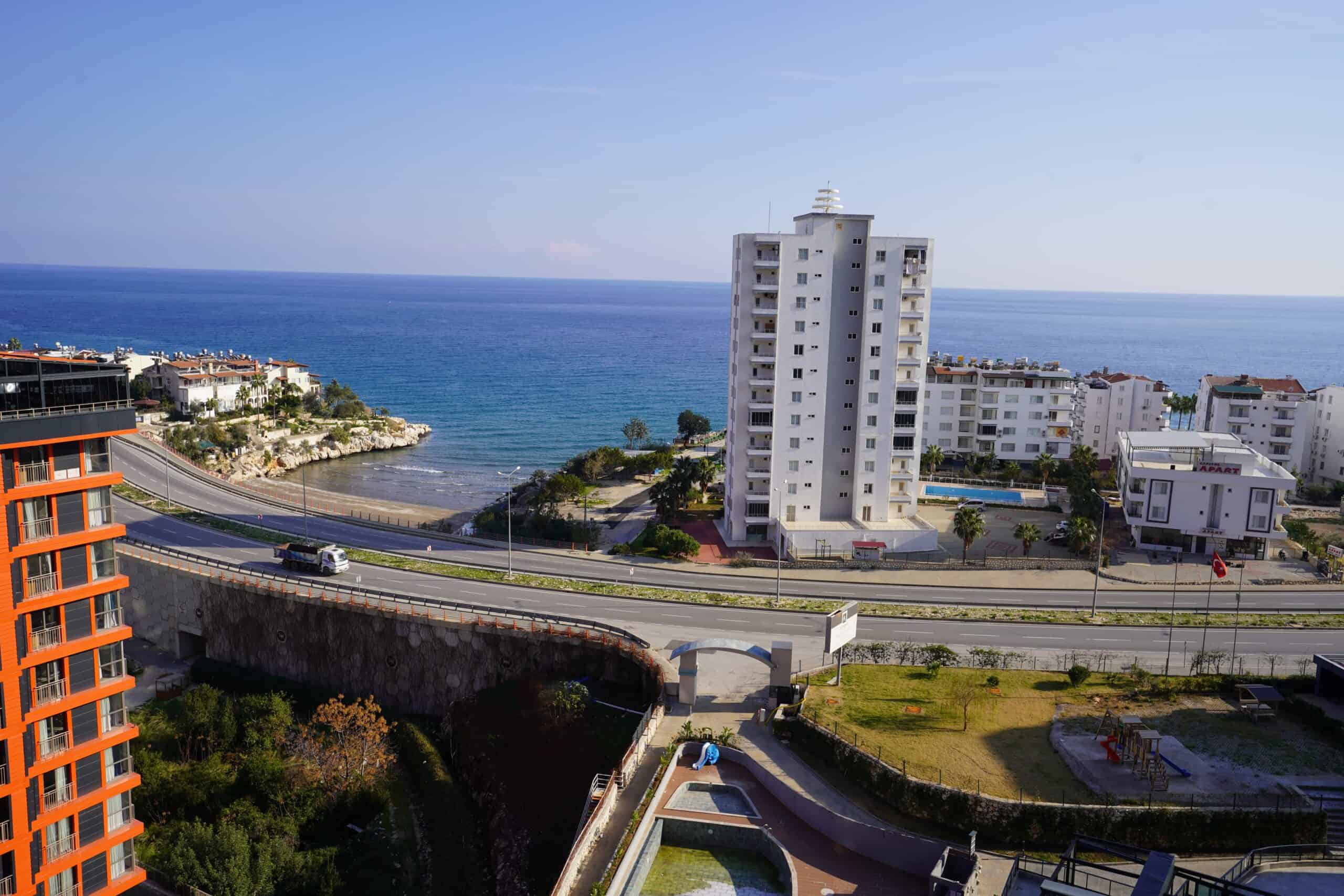 MERSİN ERDEMLİ AYAŞ ATHENA RESİDENCE SATILIK 1+1 DENİZ MANZARALI DAİRE