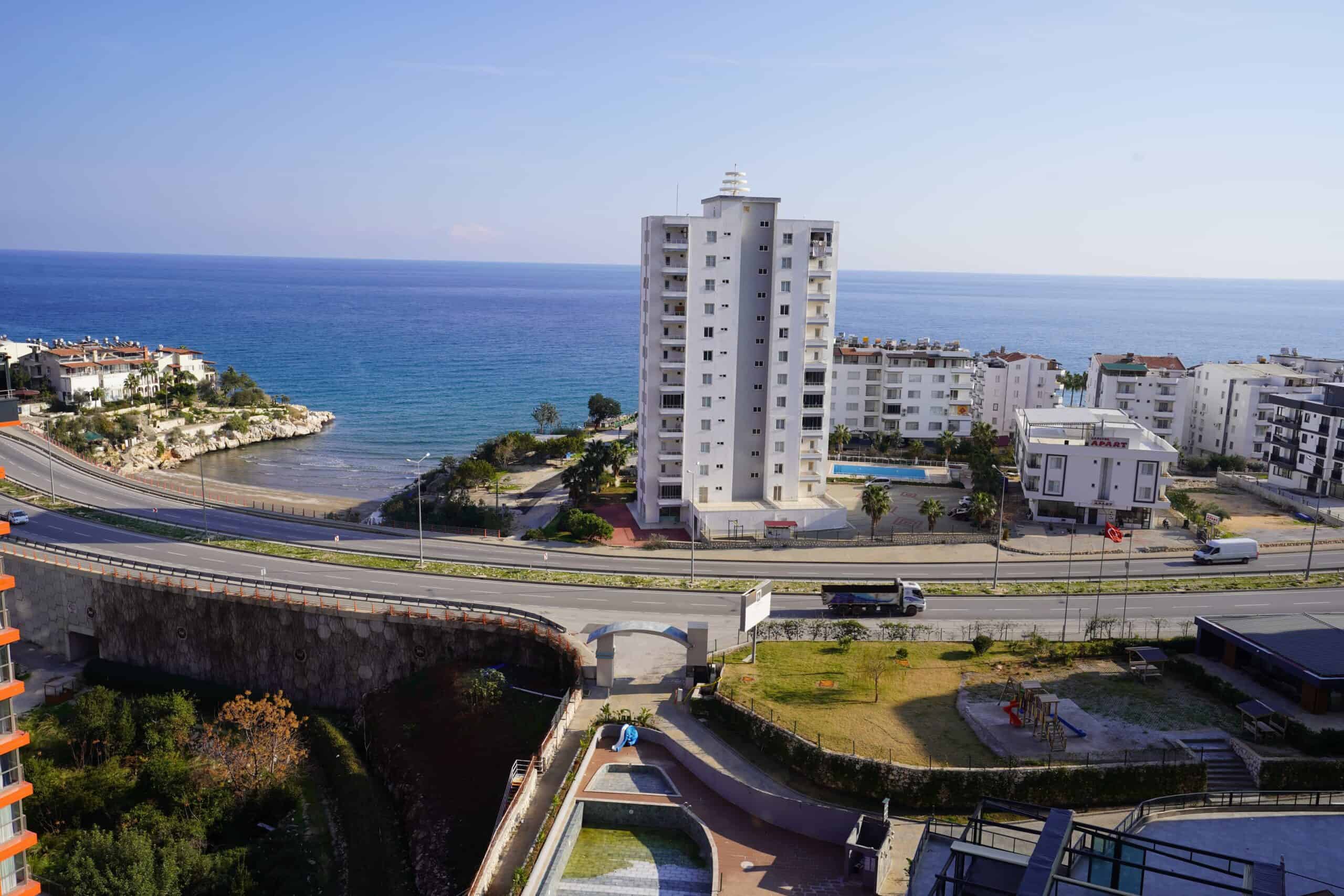 MERSİN ERDEMLİ AYAŞ ATHENA RESİDENCE SATILIK 1+1 DENİZ MANZARALI DAİRE
