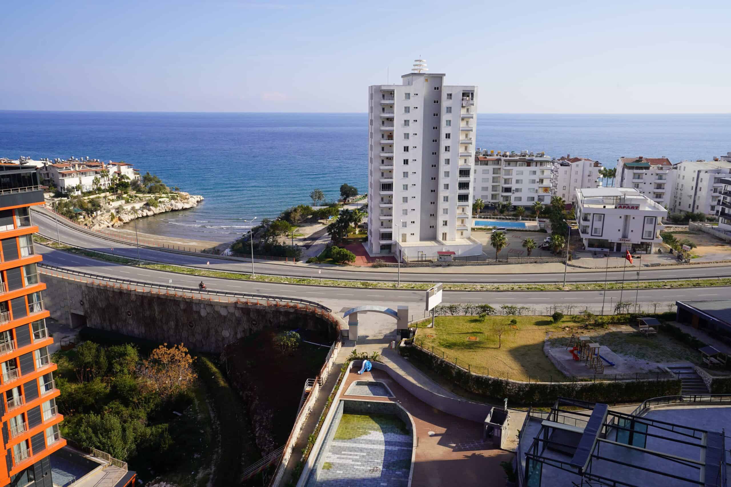 MERSİN ERDEMLİ AYAŞ ATHENA RESİDENCE SATILIK 1+1 DENİZ MANZARALI DAİRE