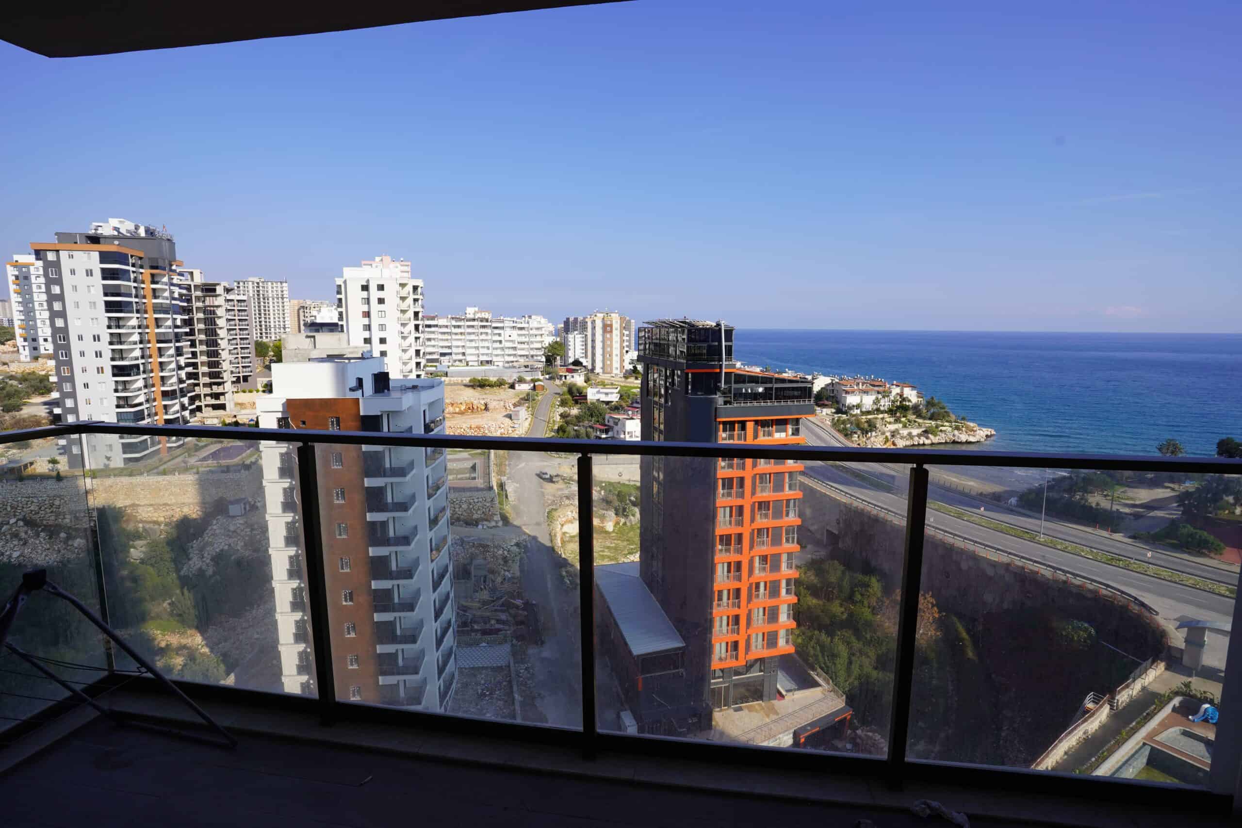 MERSİN ERDEMLİ AYAŞ ATHENA RESİDENCE SATILIK 1+1 DENİZ MANZARALI DAİRE