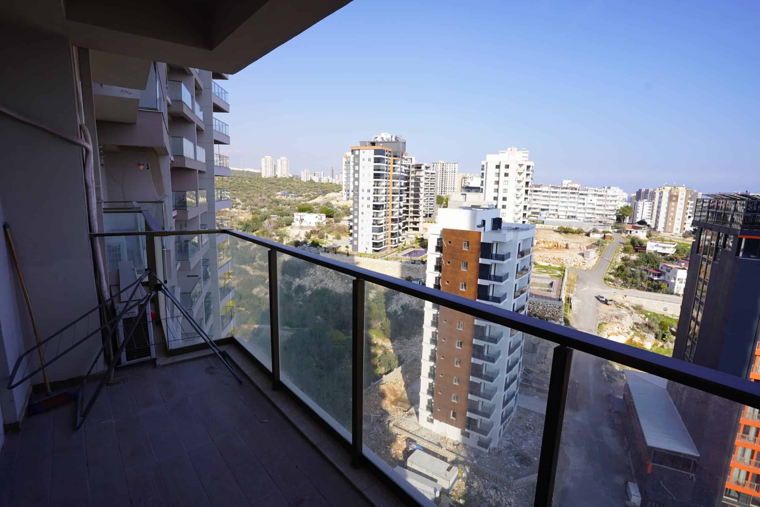 MERSİN ERDEMLİ AYAŞ ATHENA RESİDENCE SATILIK 1+1 DENİZ MANZARALI DAİRE