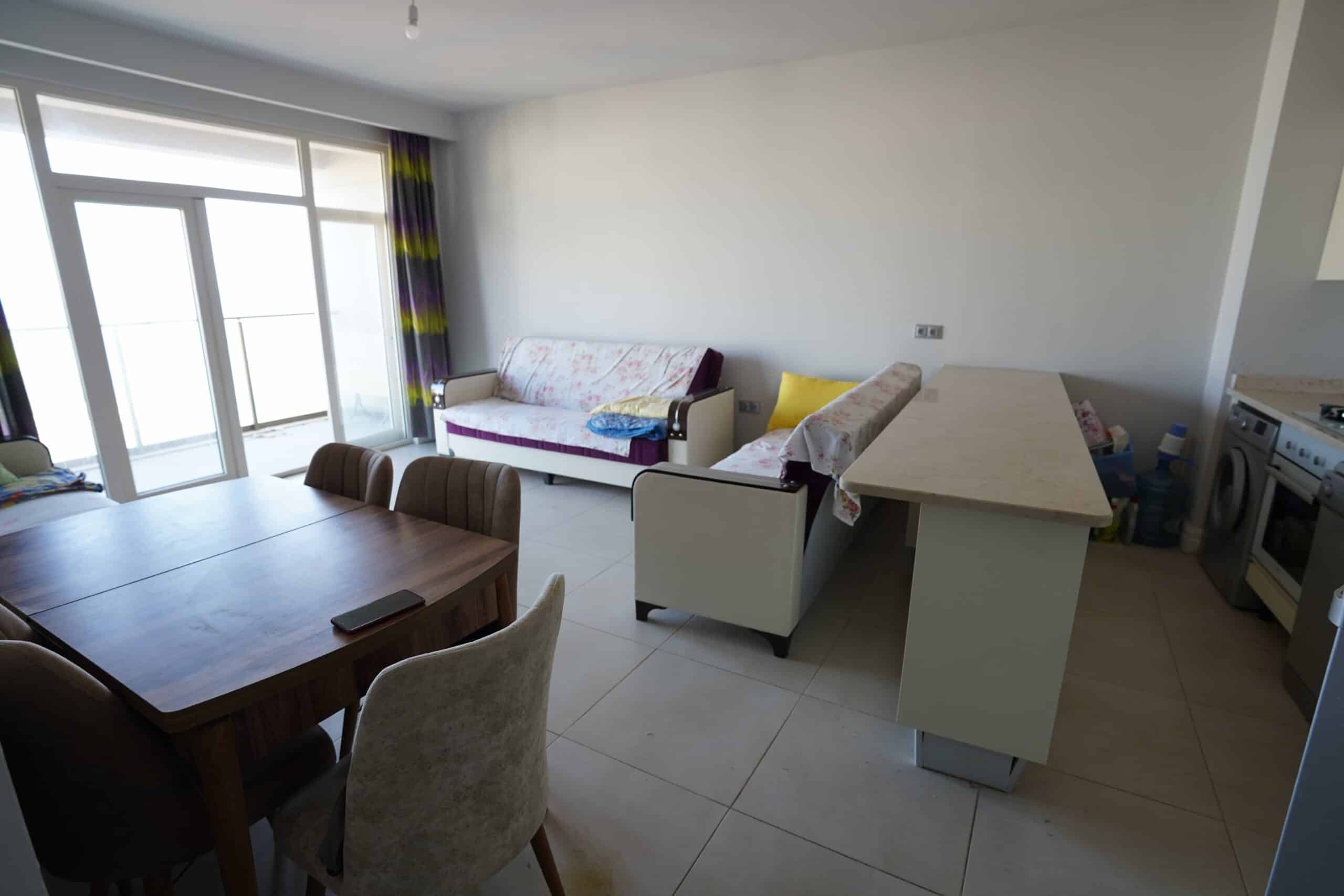 MERSİN ERDEMLİ AYAŞ ATHENA RESİDENCE SATILIK 1+1 DENİZ MANZARALI DAİRE