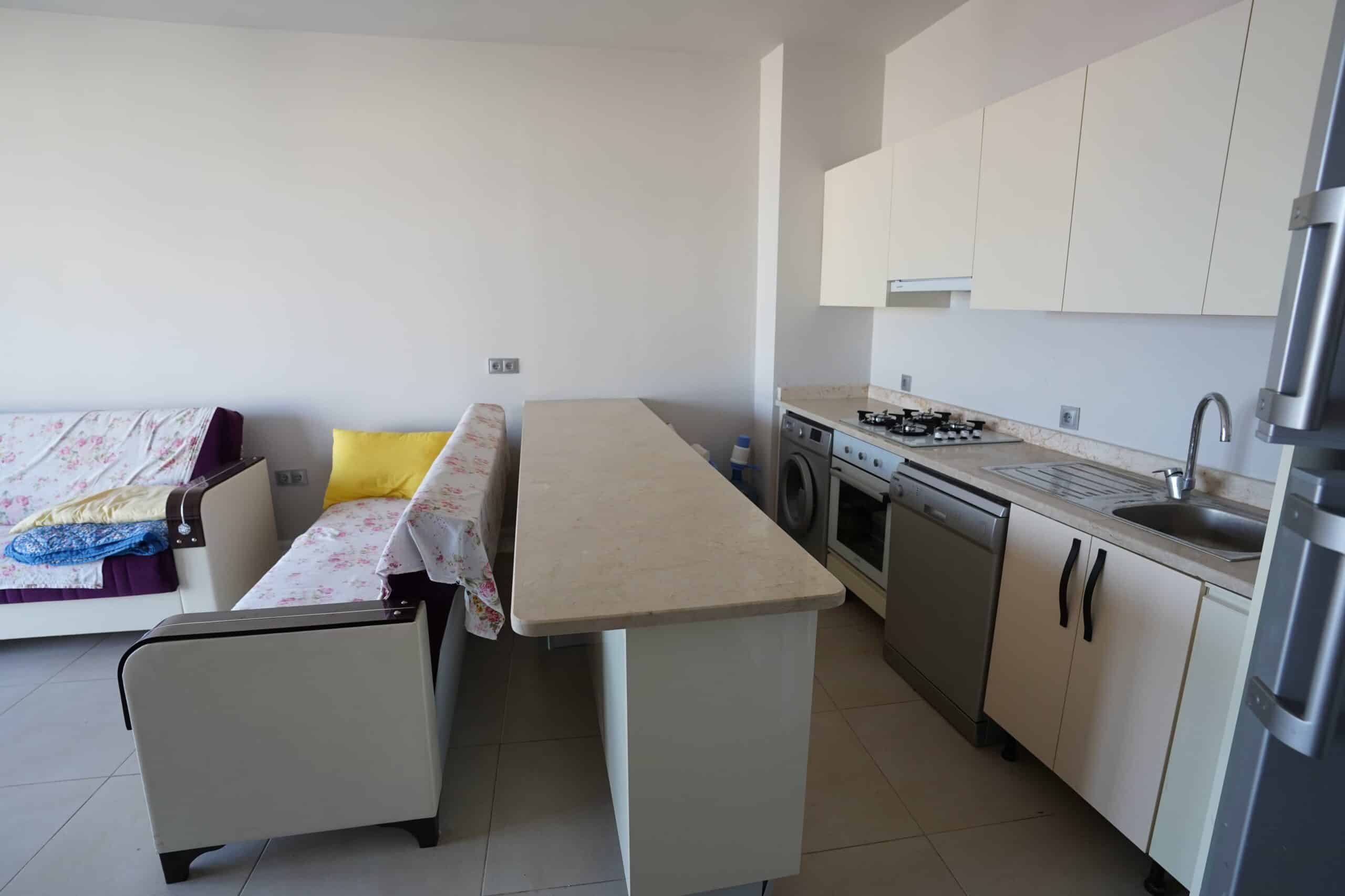 MERSİN ERDEMLİ AYAŞ ATHENA RESİDENCE SATILIK 1+1 DENİZ MANZARALI DAİRE