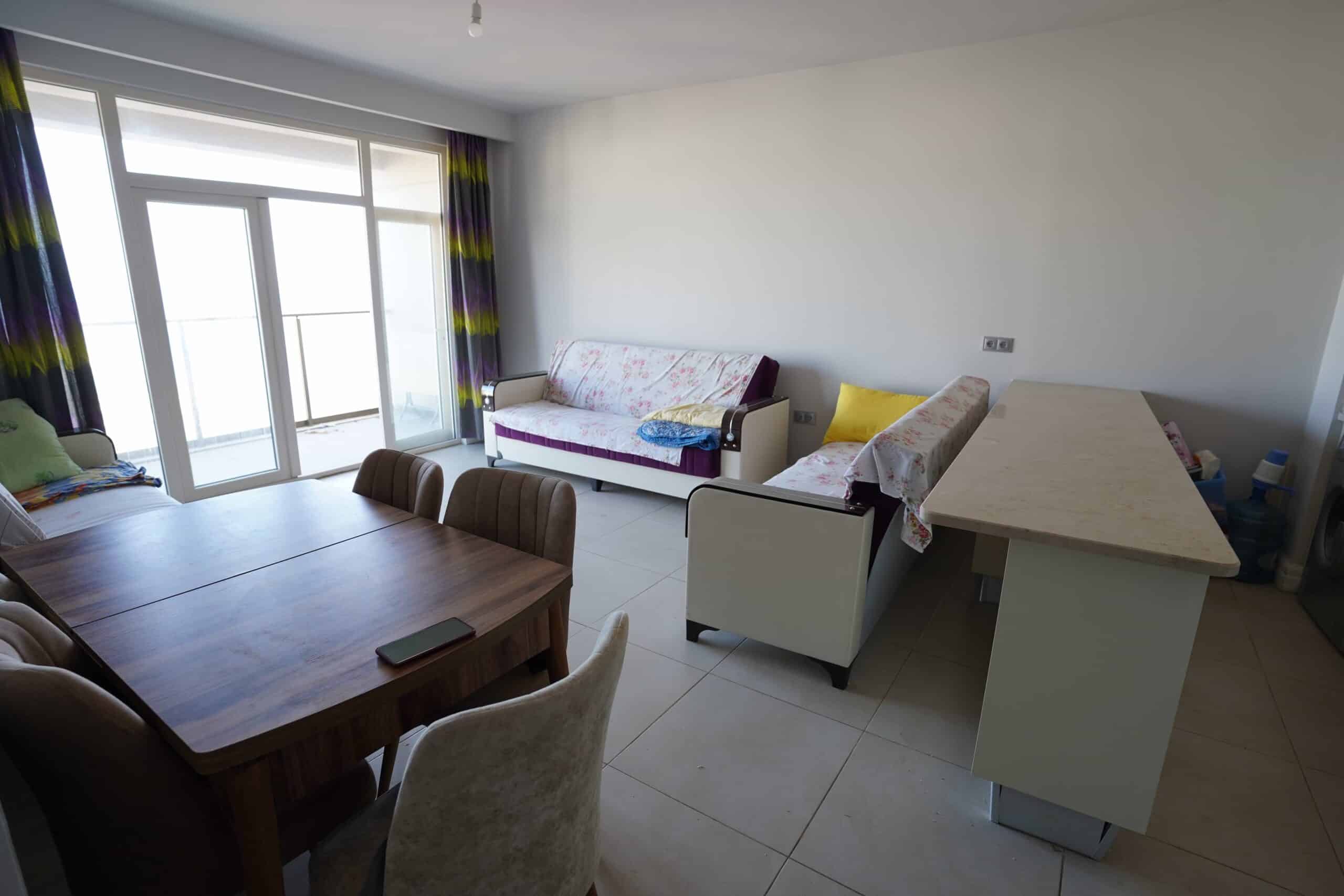 MERSİN ERDEMLİ AYAŞ ATHENA RESİDENCE SATILIK 1+1 DENİZ MANZARALI DAİRE
