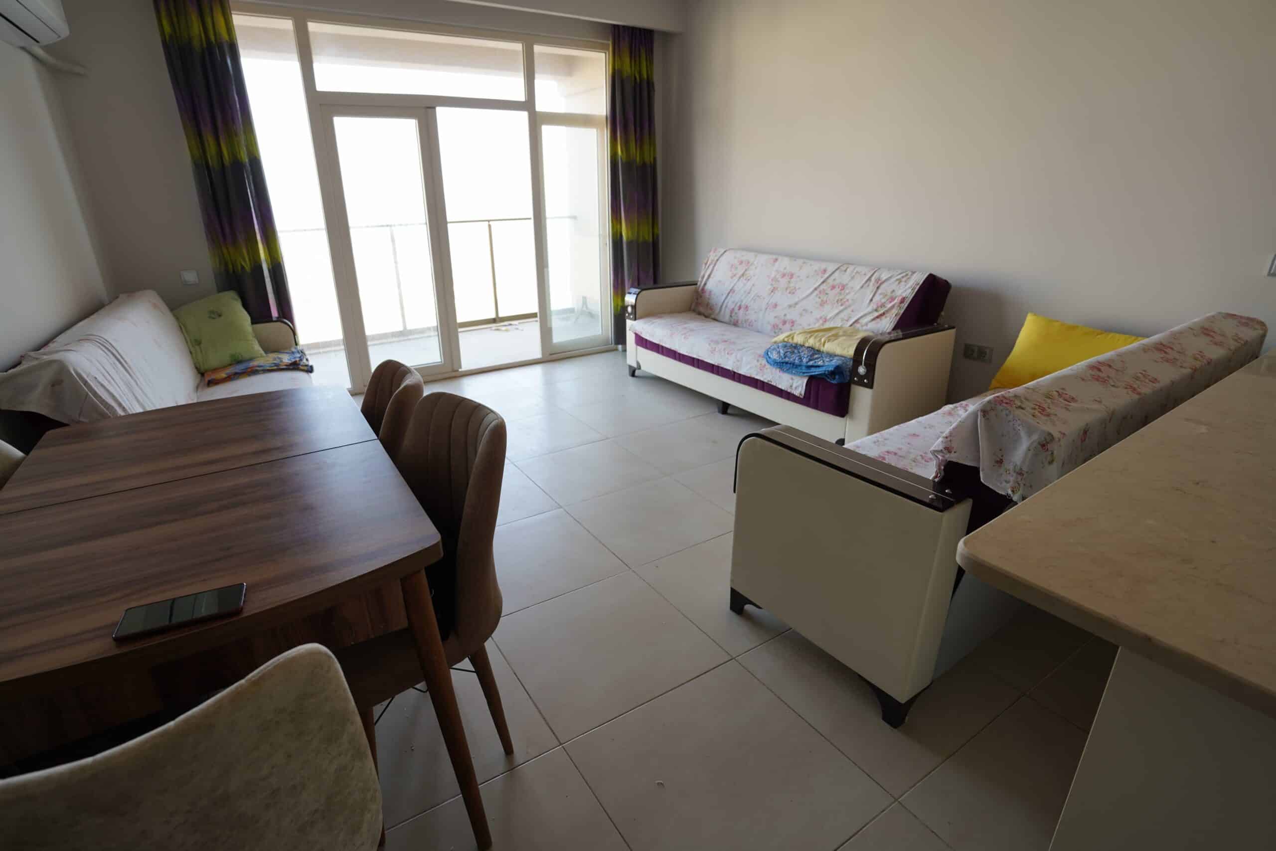 MERSİN ERDEMLİ AYAŞ ATHENA RESİDENCE SATILIK 1+1 DENİZ MANZARALI DAİRE