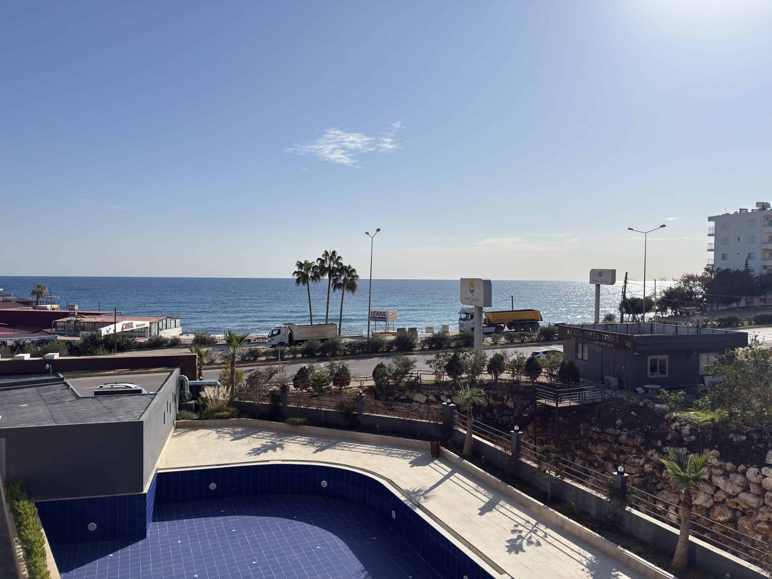 Mersin Erdemli Ayaş Iraöz Suits Deniz Manzaralı Satılık 3+1 Daire