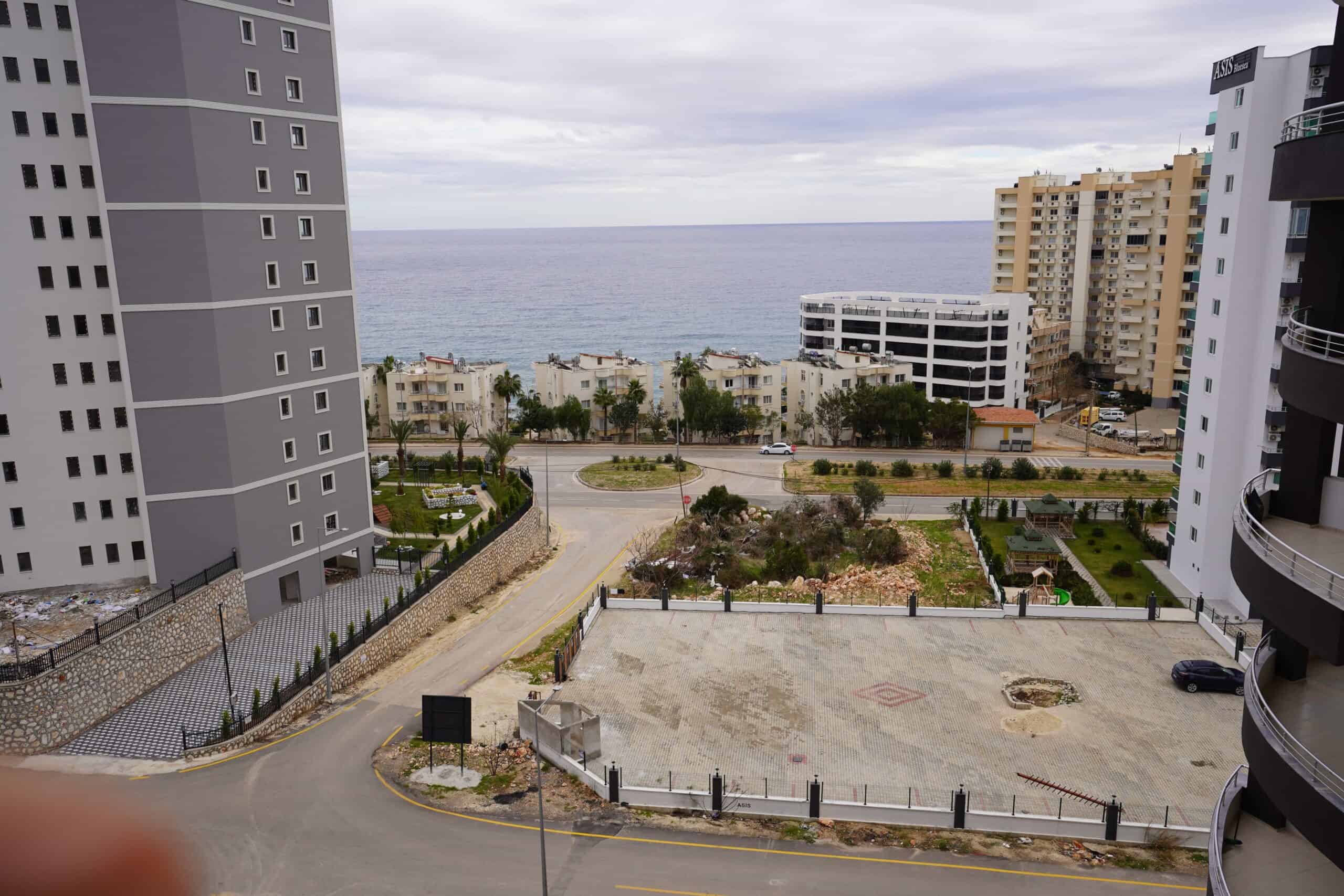 Mersin Erdemli Ayaş Mecitoğlu Sitesi 2+1 Satılık Deniz Manzaralı Daire