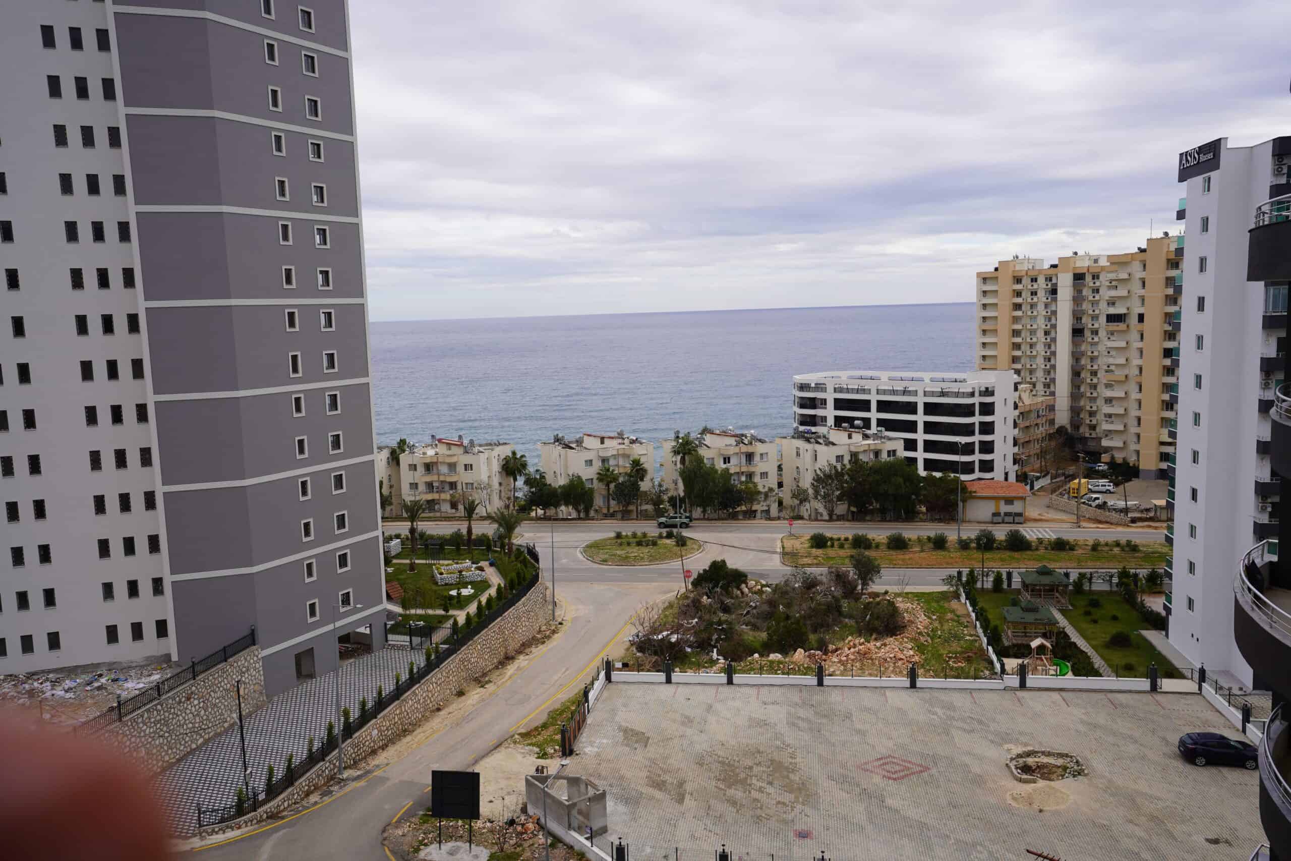 Mersin Erdemli Ayaş Mecitoğlu Sitesi 2+1 Satılık Deniz Manzaralı Daire