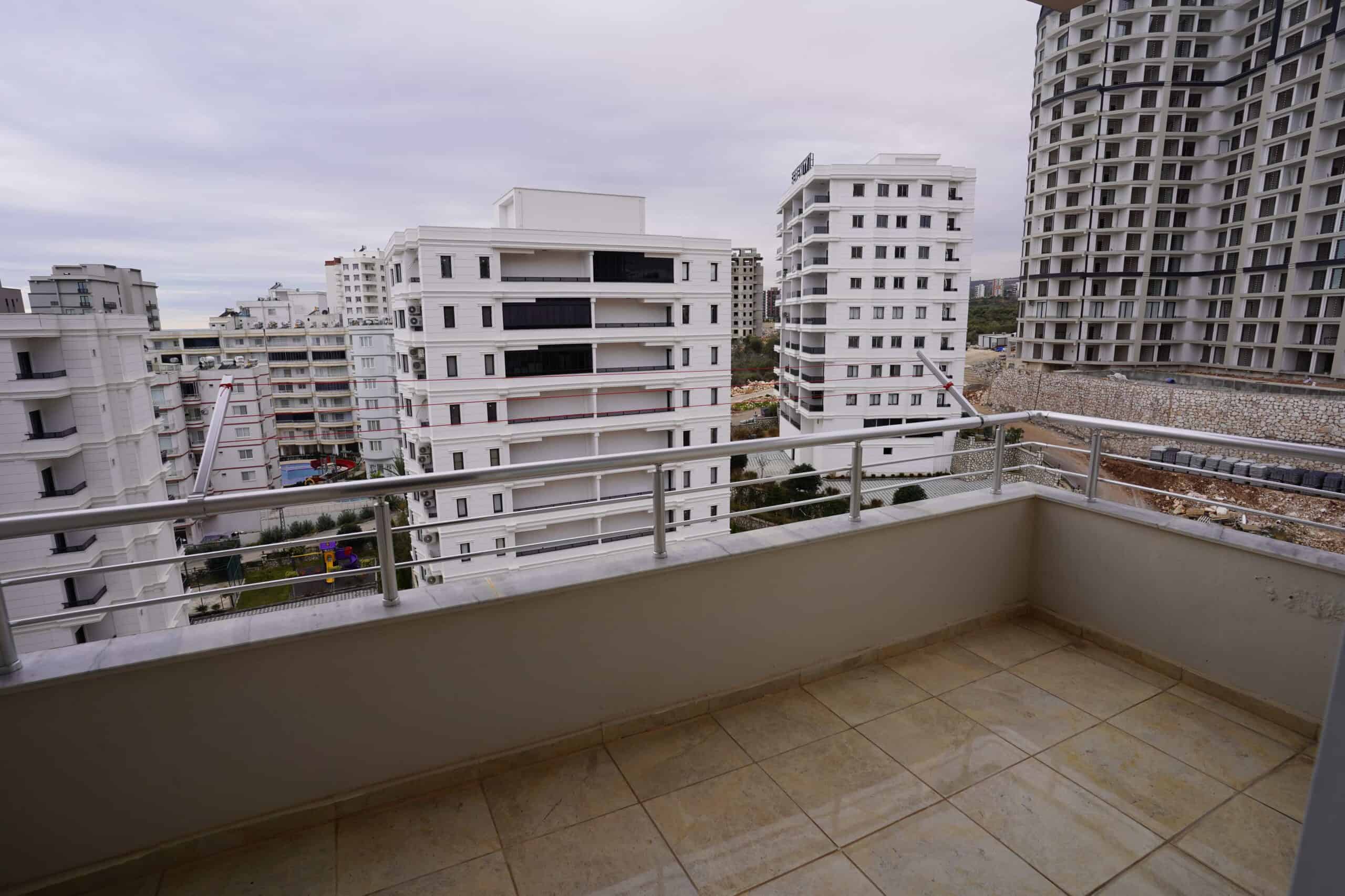 Mersin Erdemli Ayaş Mecitoğlu Sitesi 2+1 Satılık Deniz Manzaralı Daire
