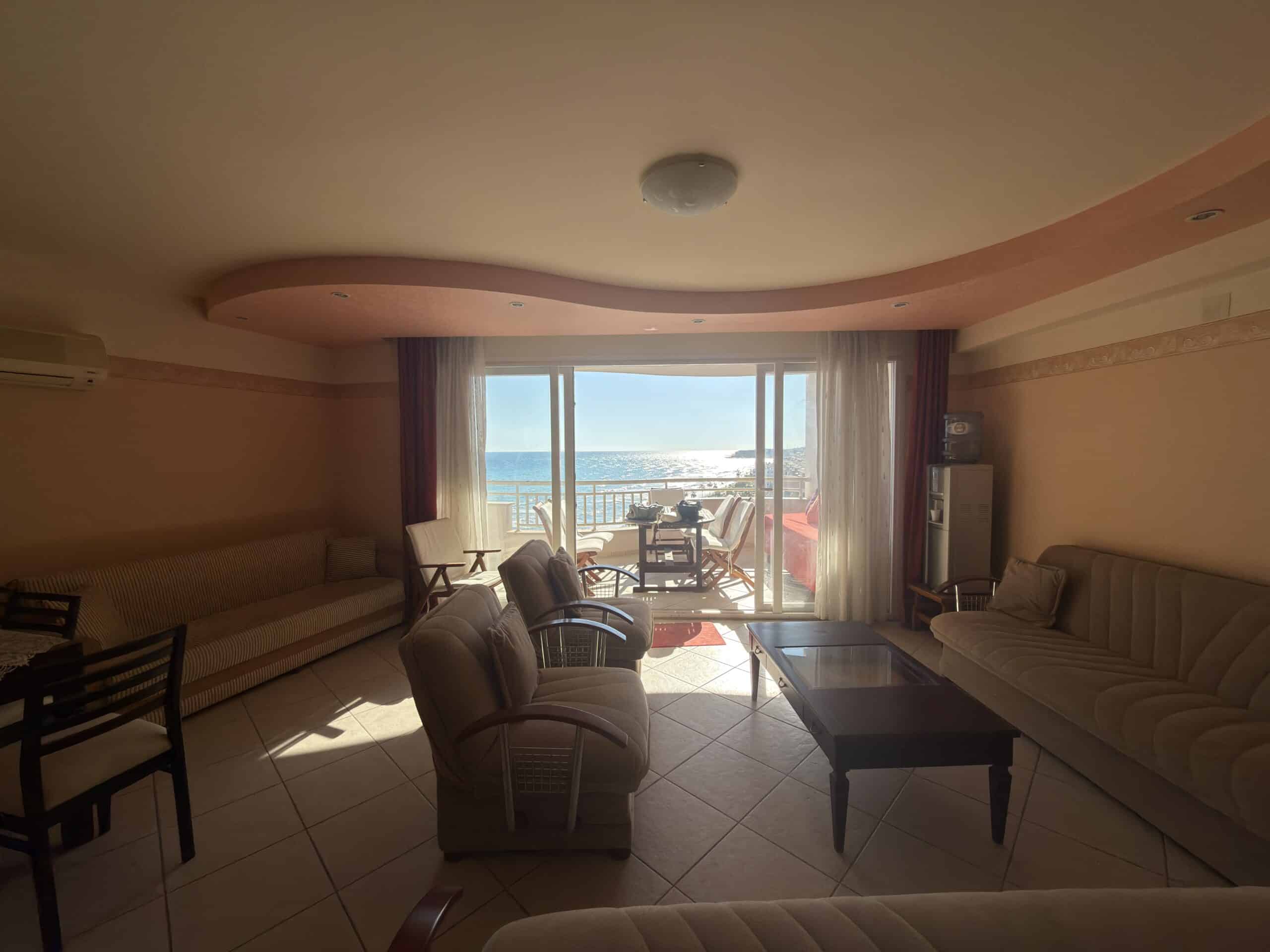 Mersin Erdemli Limonlu Denize Sıfır Liparis 4 Eşyalı Satılık 3+1 Daire