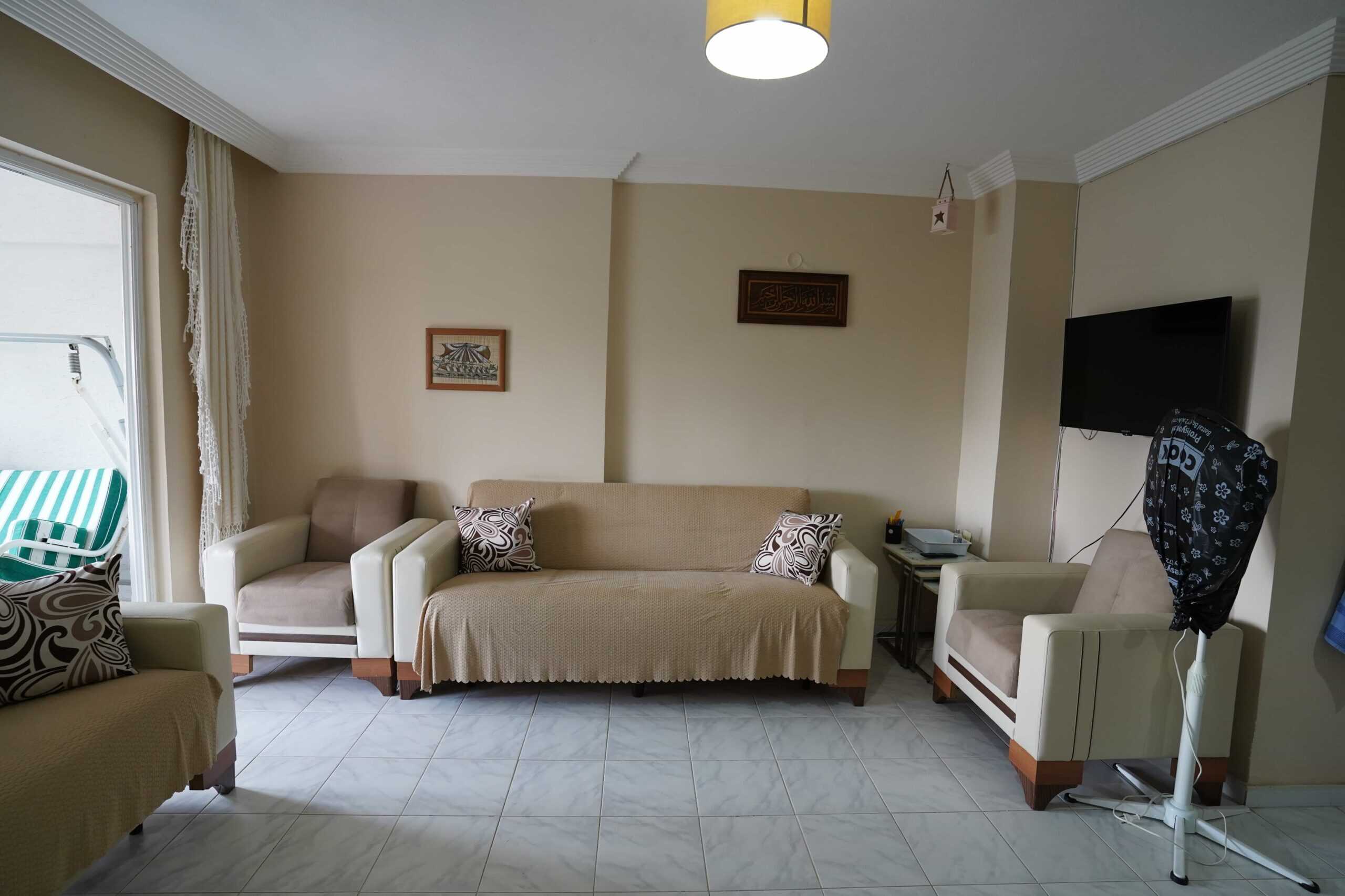 Mersin Erdemli Tömük Flamingo 3 Eşyalı 1+1 Daire