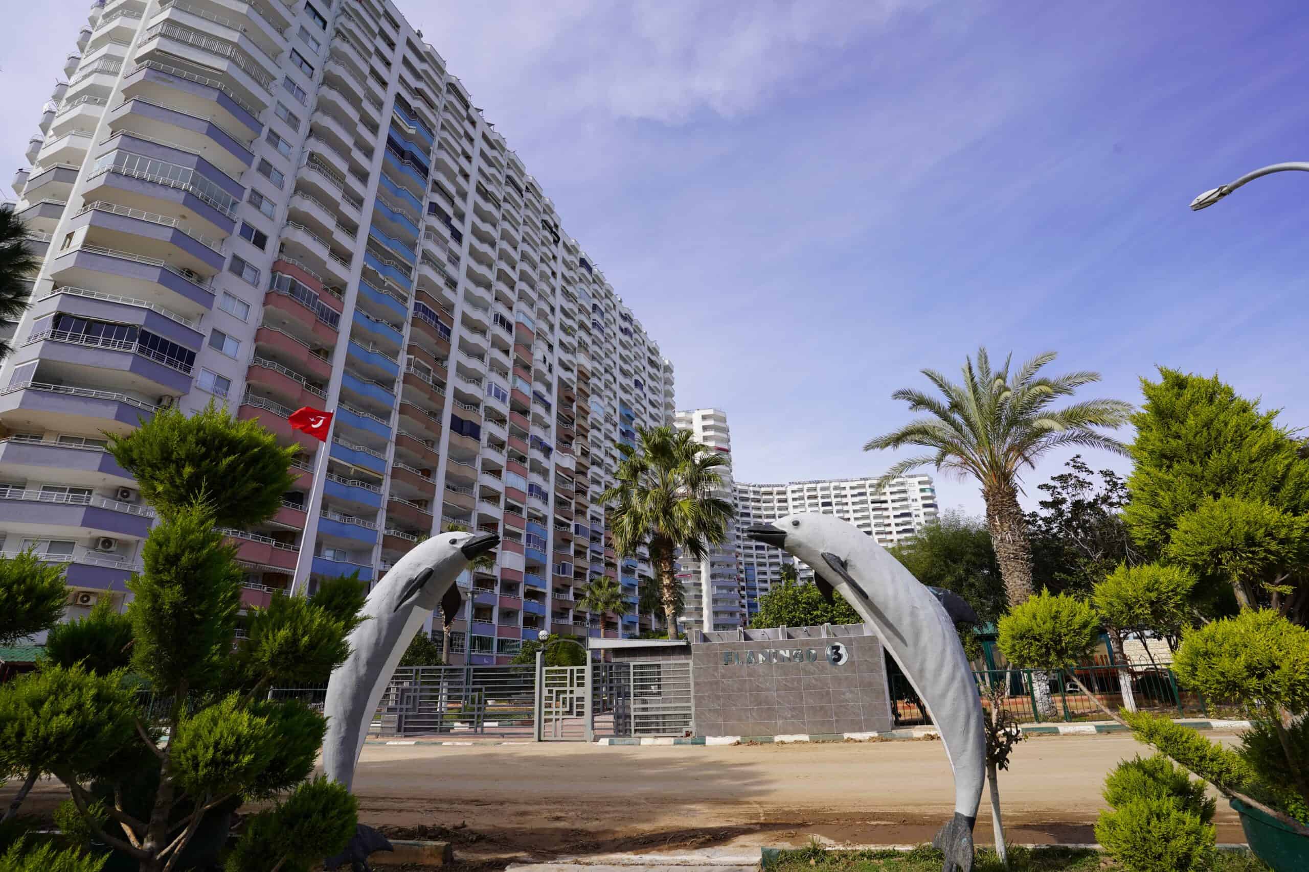 Mersin Erdemli Tömük Flamingo 3 Eşyalı 1+1 Daire