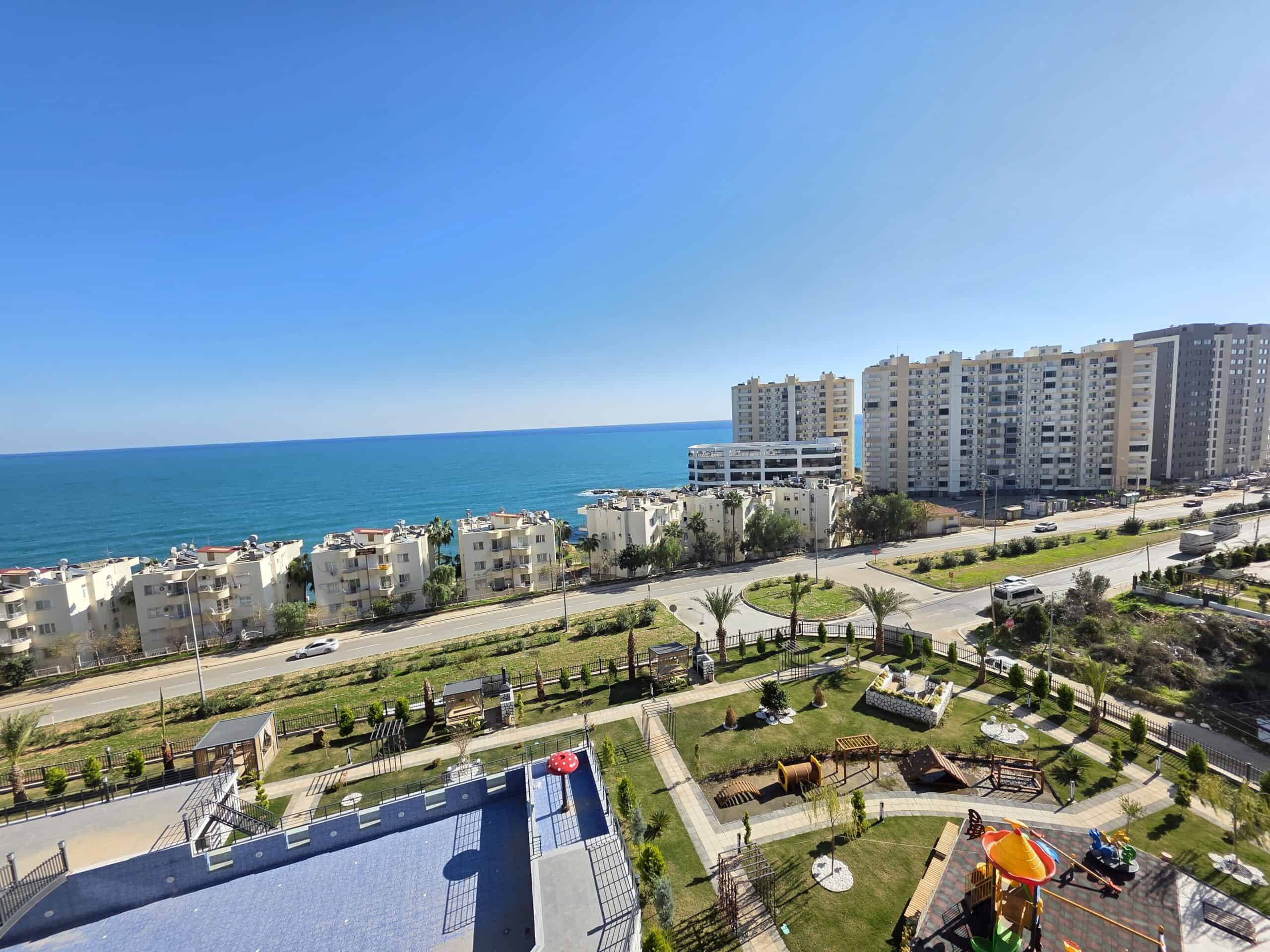 Mersin Erdemli Ayaş Alim Palace Satılık 1+1 Deniz Manzaralı Daire