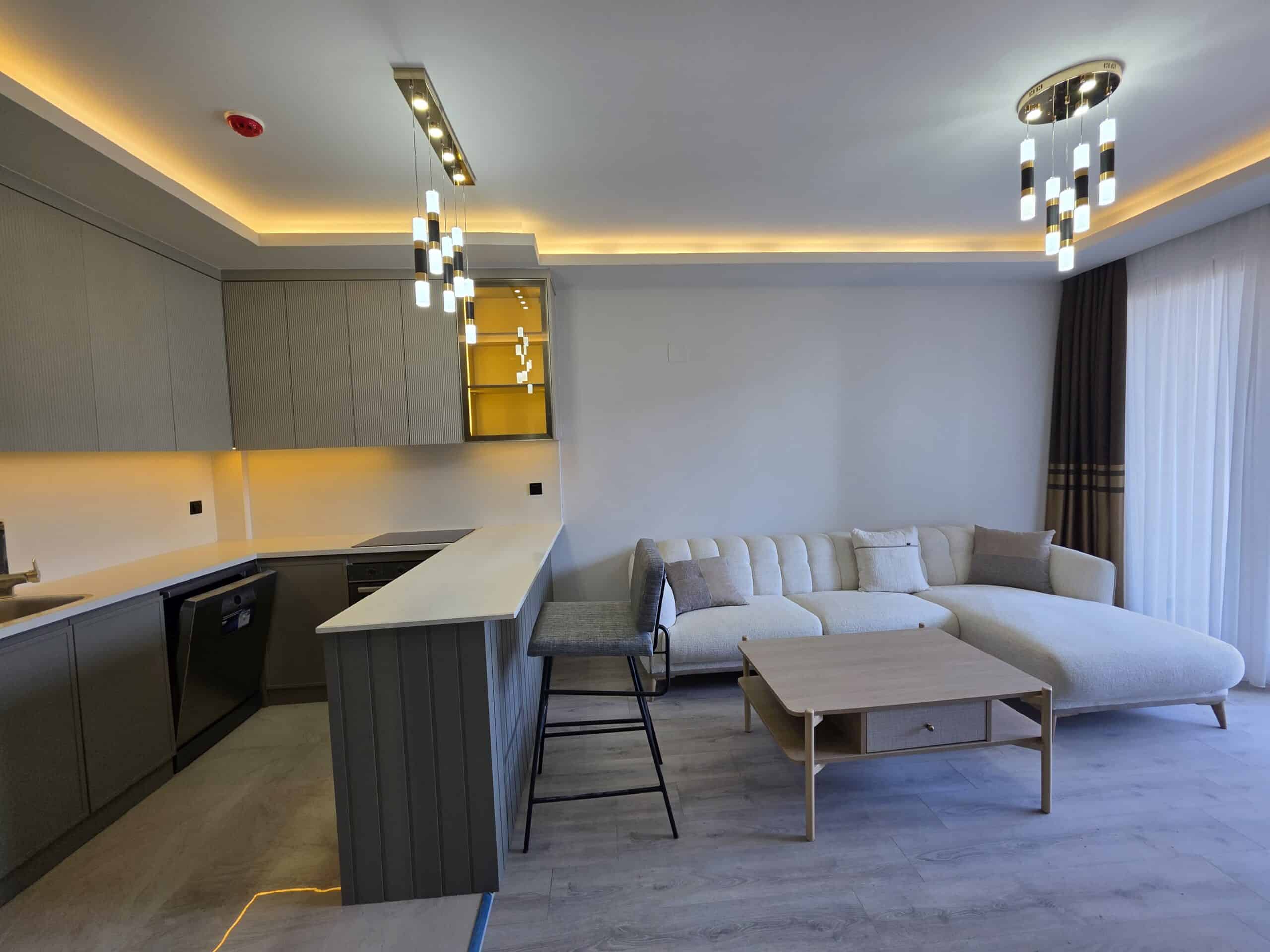 Mersin Erdemli Ayaş Alim Palace Satılık 1+1 Deniz Manzaralı Daire