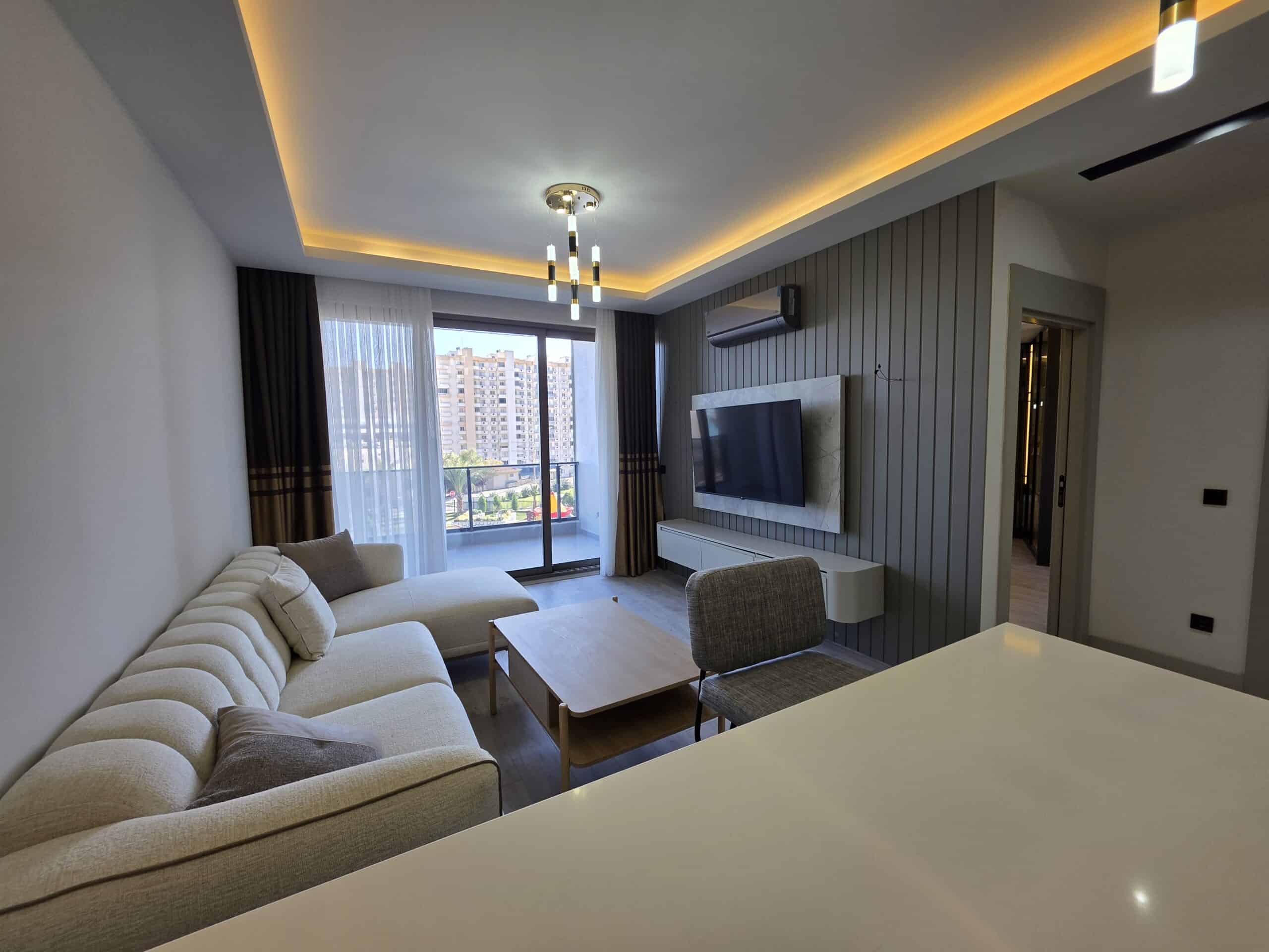 Mersin Erdemli Ayaş Alim Palace Satılık 1+1 Deniz Manzaralı Daire