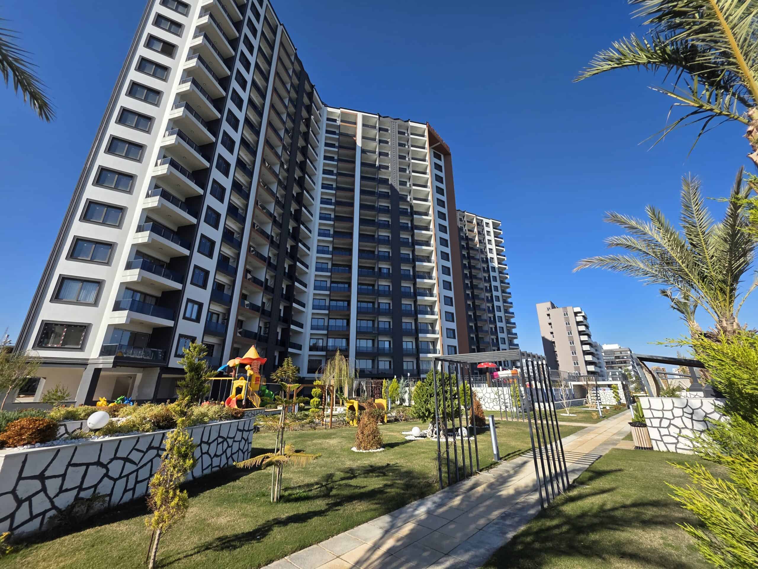 Mersin Erdemli Ayaş Alim Palace Satılık 1+1 Deniz Manzaralı Daire