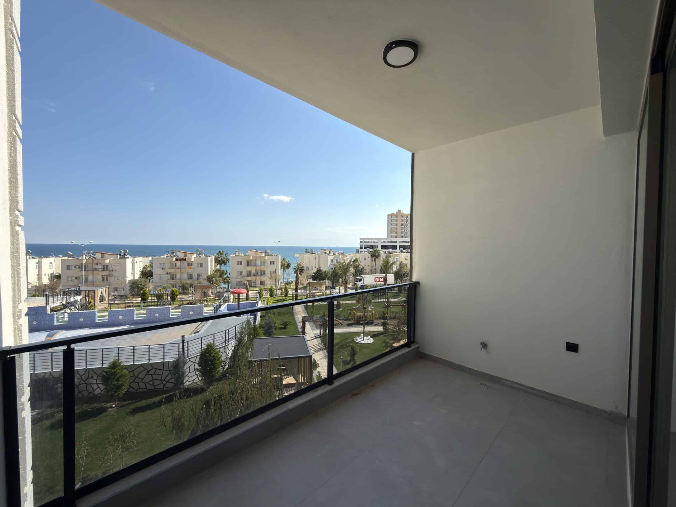 Mersin Erdemli Ayaş Alim Palace Satılık 1+1 Yatırım Fırsatı Deniz Manzaralı Daire