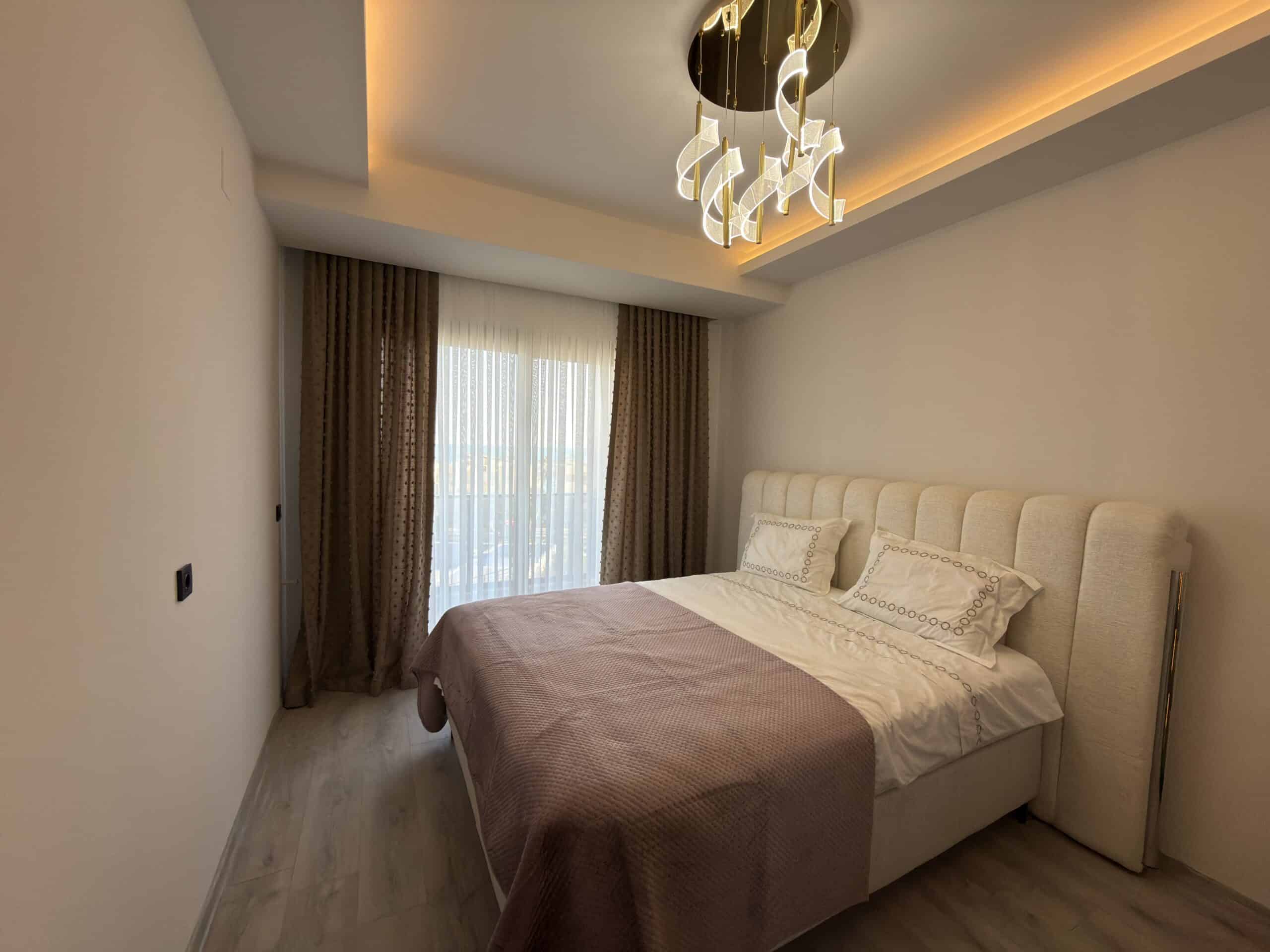 Mersin Erdemli Ayaş Alim Palace Satılık 1+1 Yatırım Fırsatı Deniz Manzaralı Daire