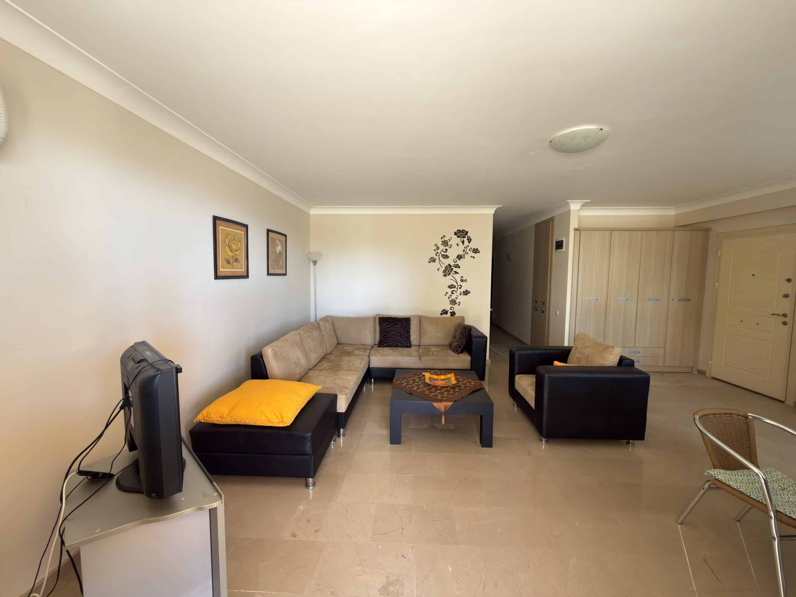 Mersin Erdemli Ayaş Larissa Sitesi Eşyalı Satılık Bahçe Katı 3+1 Daire