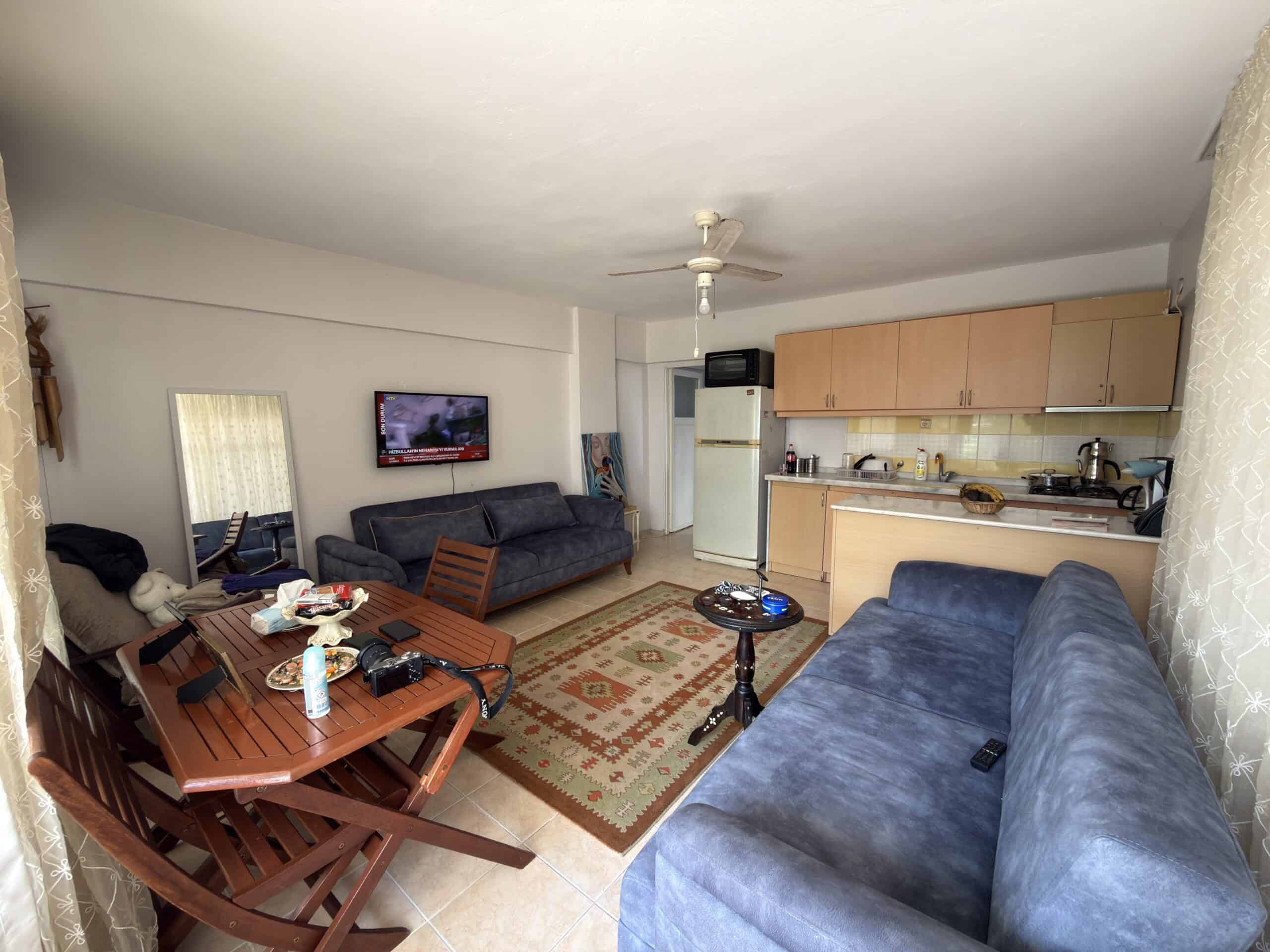 Mersin Erdemli Limonlu Gökmen Sitesi Satılık 1+1 Bahçe Katı Daire