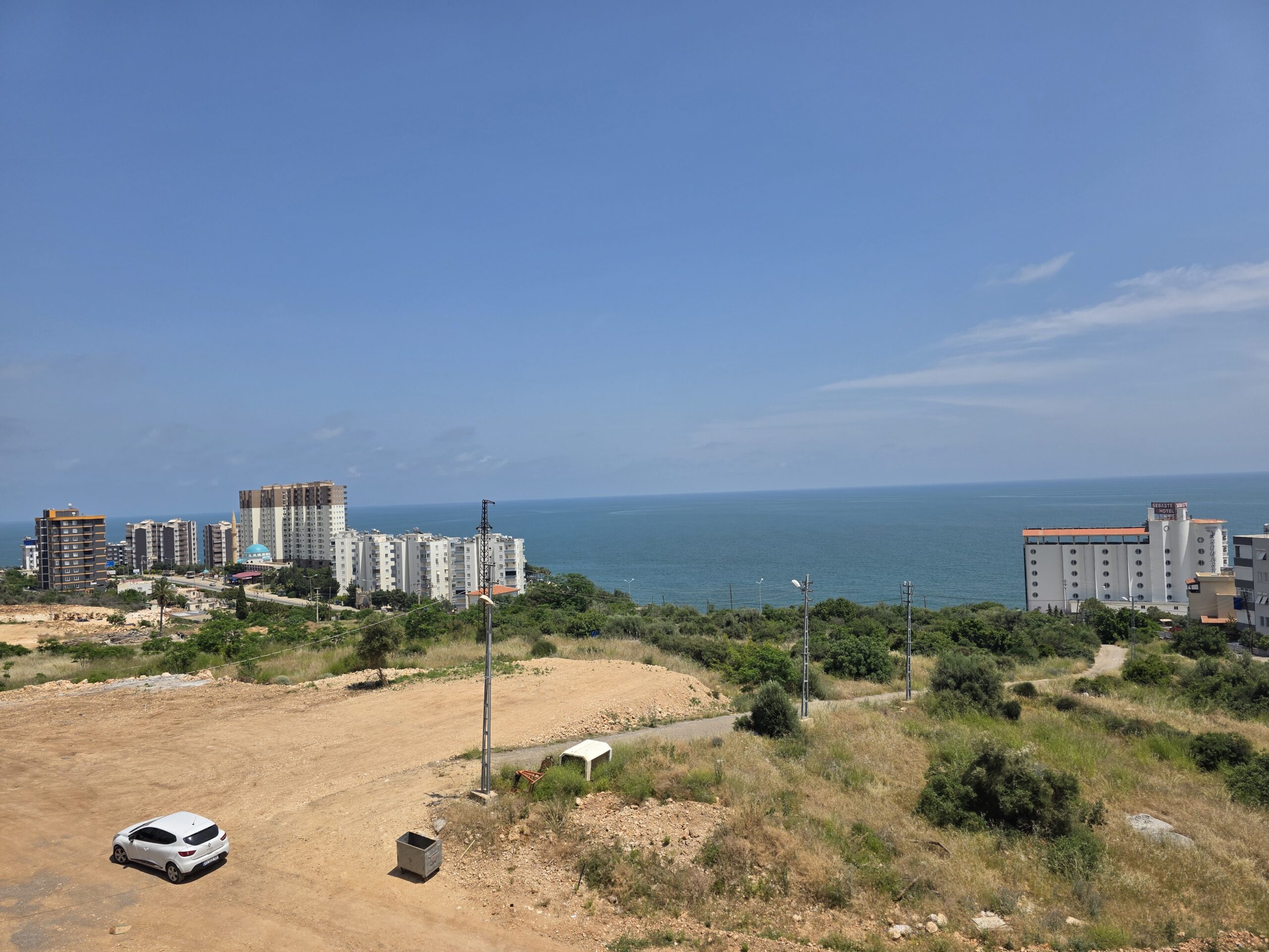 1+1 Apartment for Sale in Erdemli Ayaş, Mersin, with Ocean Views