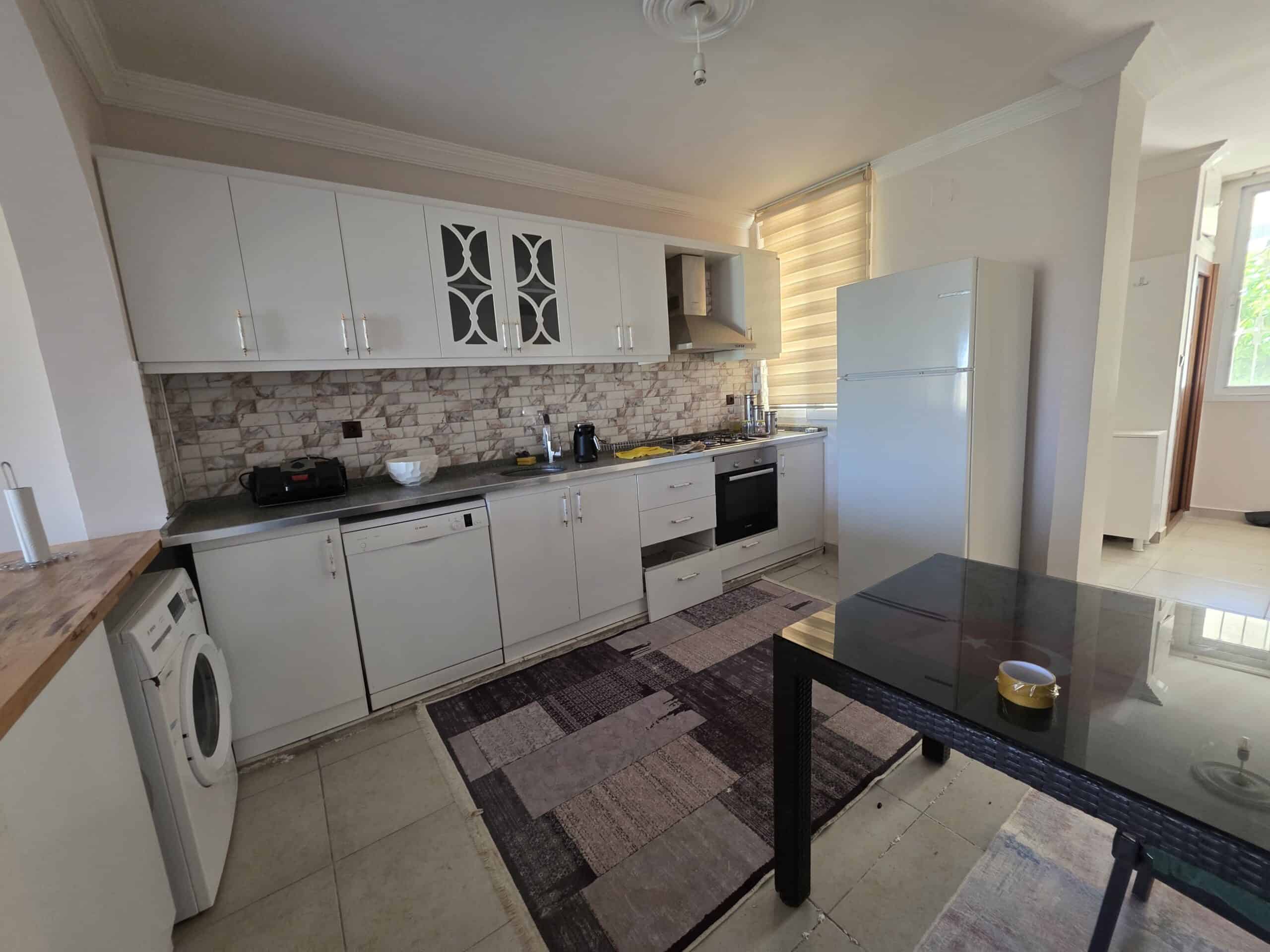 Mersin Erdemli Denize Sıfır Erciyes Sitesi Kiralık 2+1 Bahçe Katı Daire