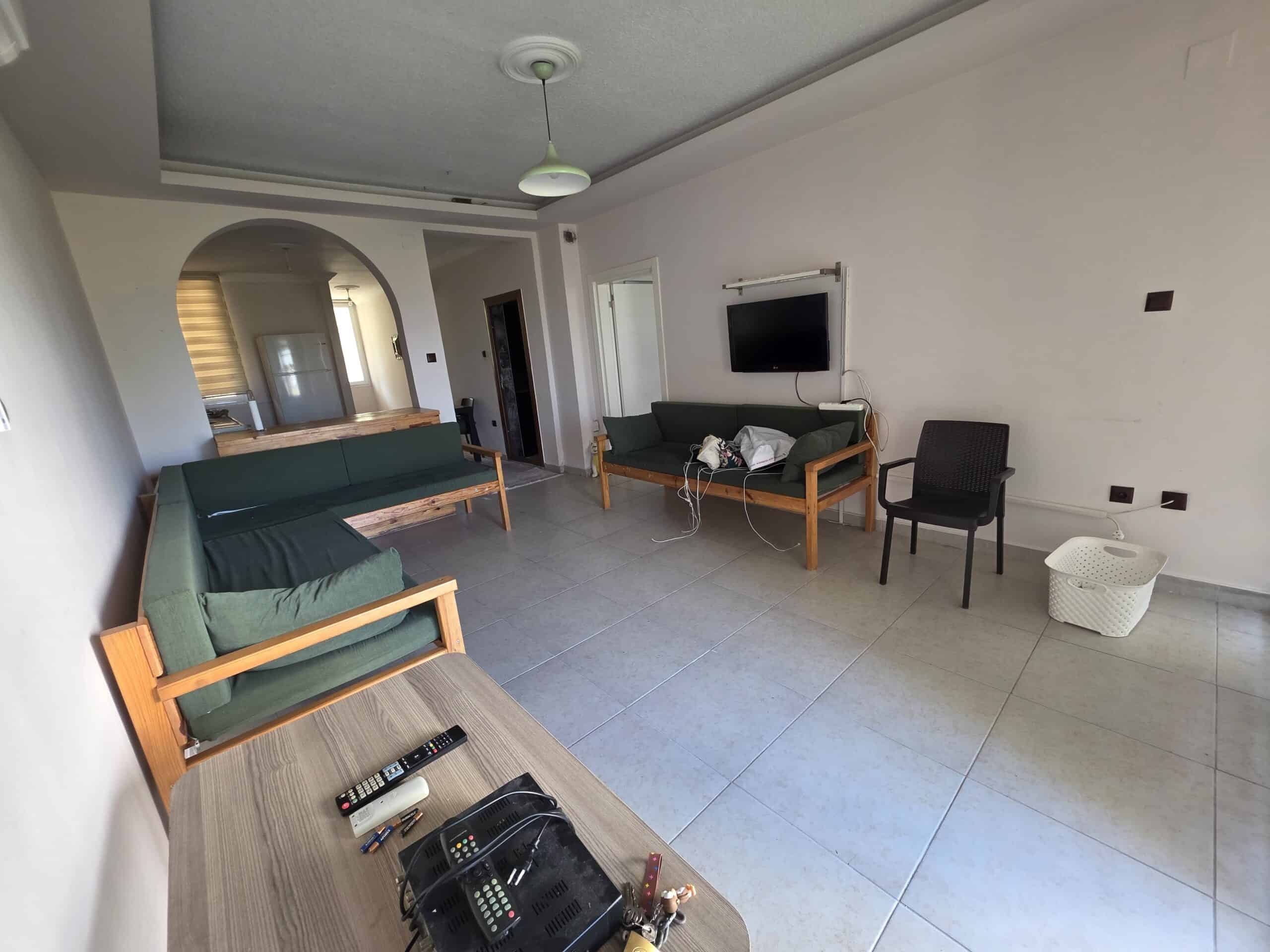 Mersin Erdemli Denize Sıfır Erciyes Sitesi Kiralık 2+1 Bahçe Katı Daire