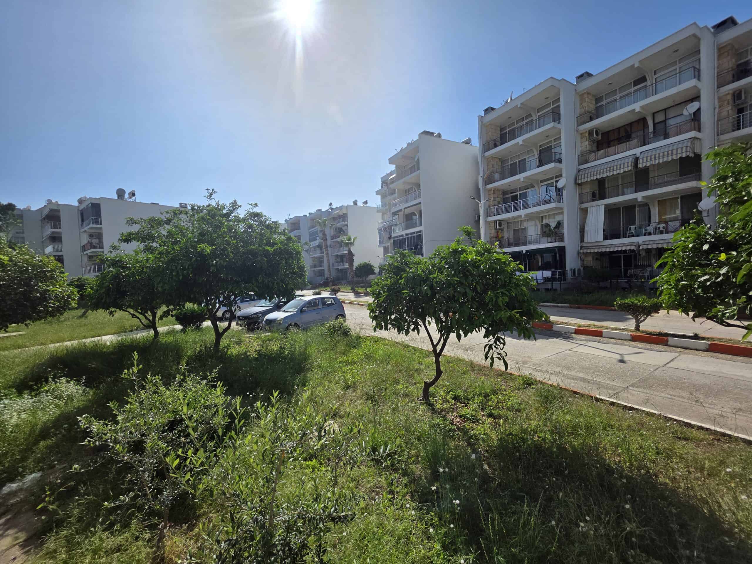 Mersin Erdemli Denize Sıfır Erciyes Sitesi Kiralık 2+1 Bahçe Katı Daire