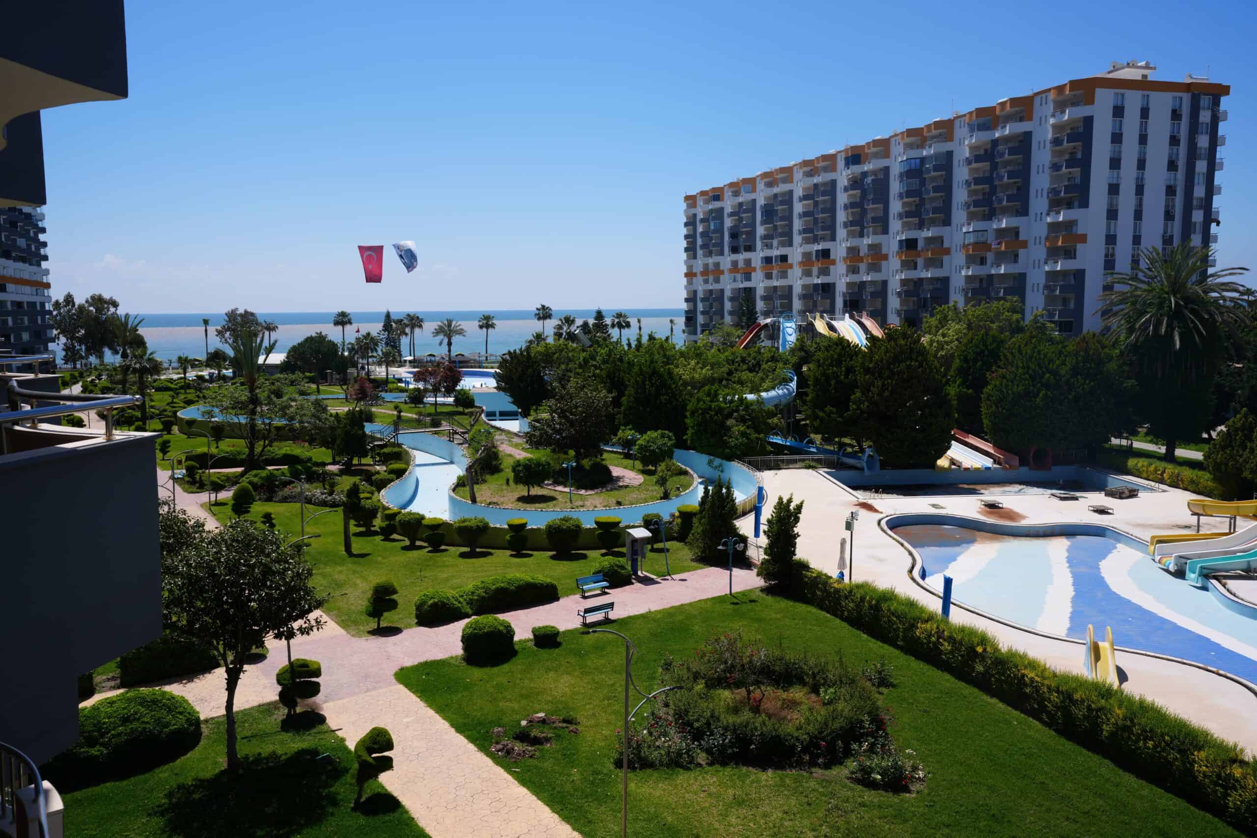 Mersin Kargıpınarı Queenaba Sitesi Denize Sıfır 3+1 Satılık Lüks Daire