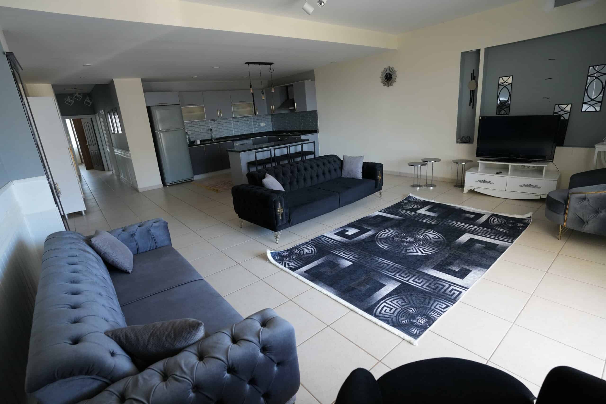 Mersin Kargıpınarı Queenaba Sitesi Eşyalı Satılık 3+1 Bakımlı Daire