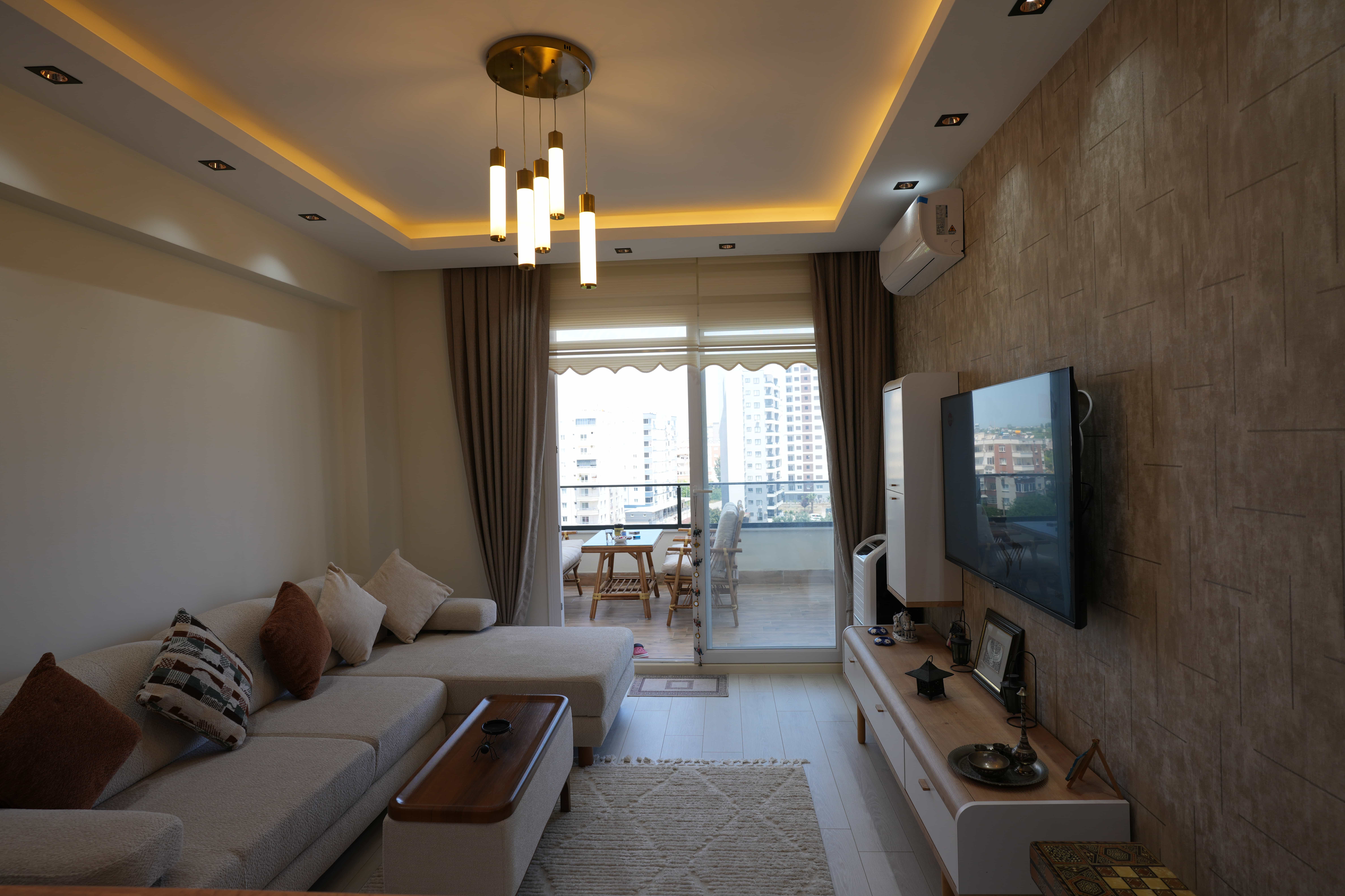 Mersin Erdemli Tömük Perfect Life Möblierte 1+1 Wohnung