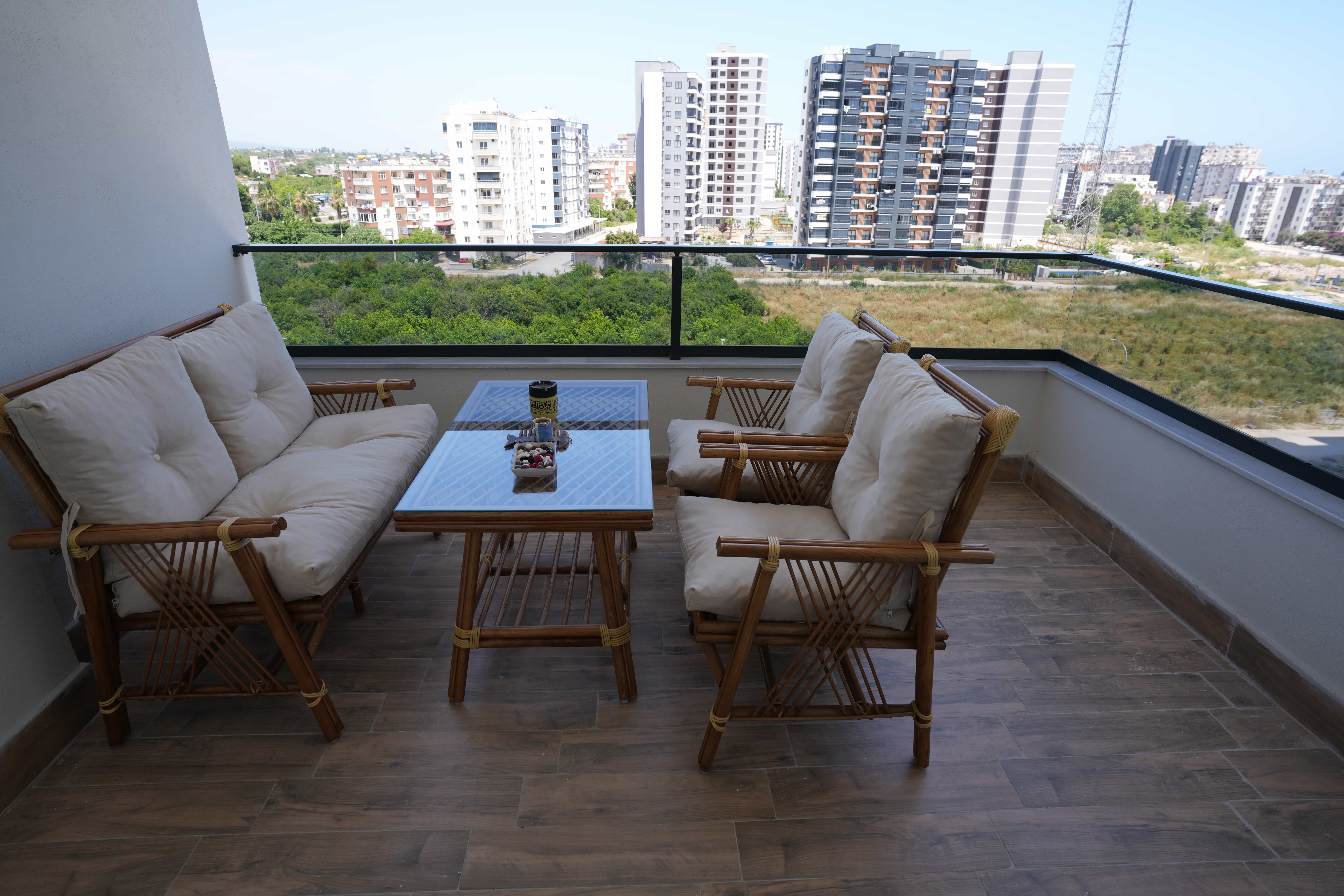 Mersin Erdemli Tömük Perfect Life Möblierte 1+1 Wohnung