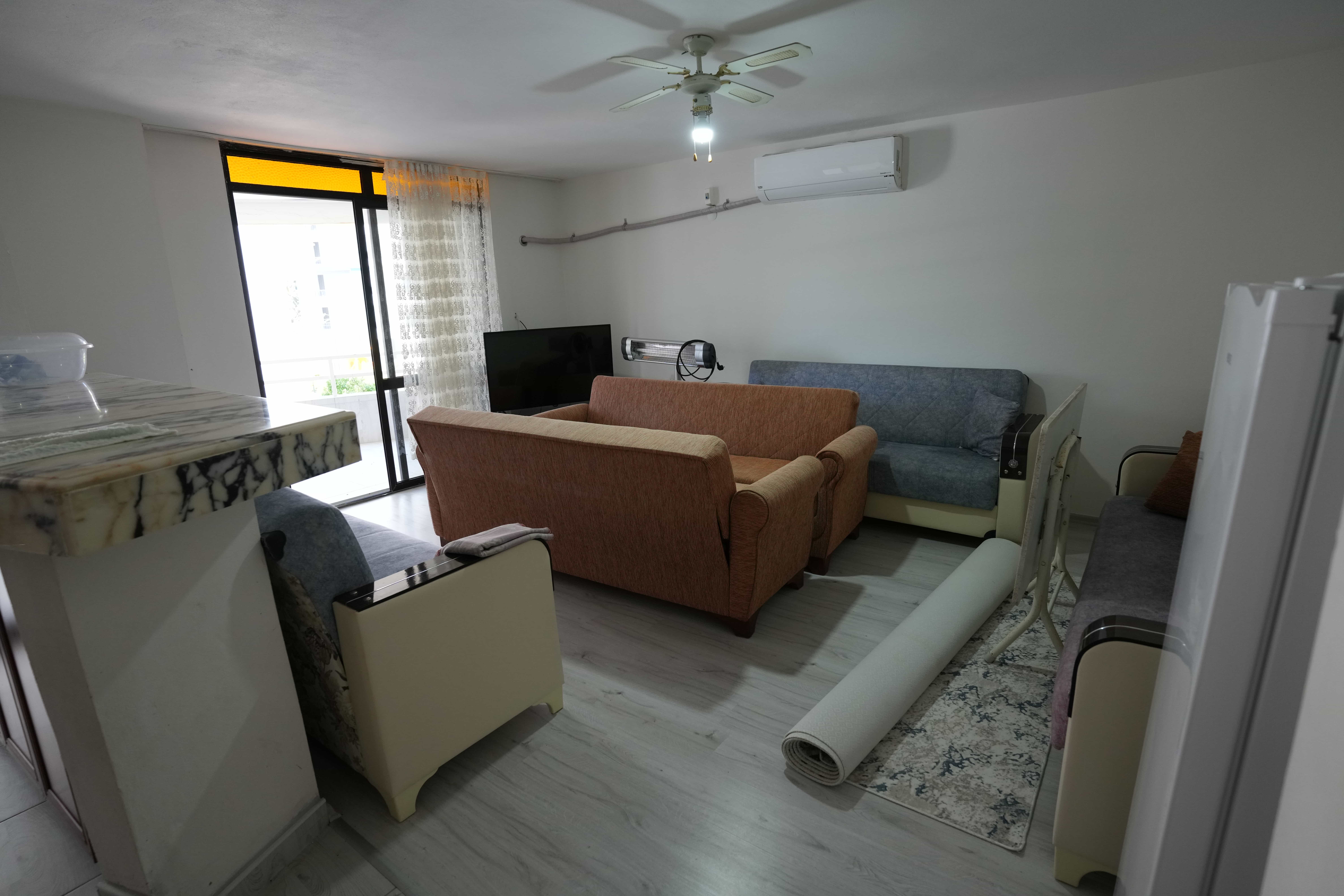 Gepflegte 2+1-Wohnung in Mersin Erdemli Kargıpınarı Gazikent zu verkaufen