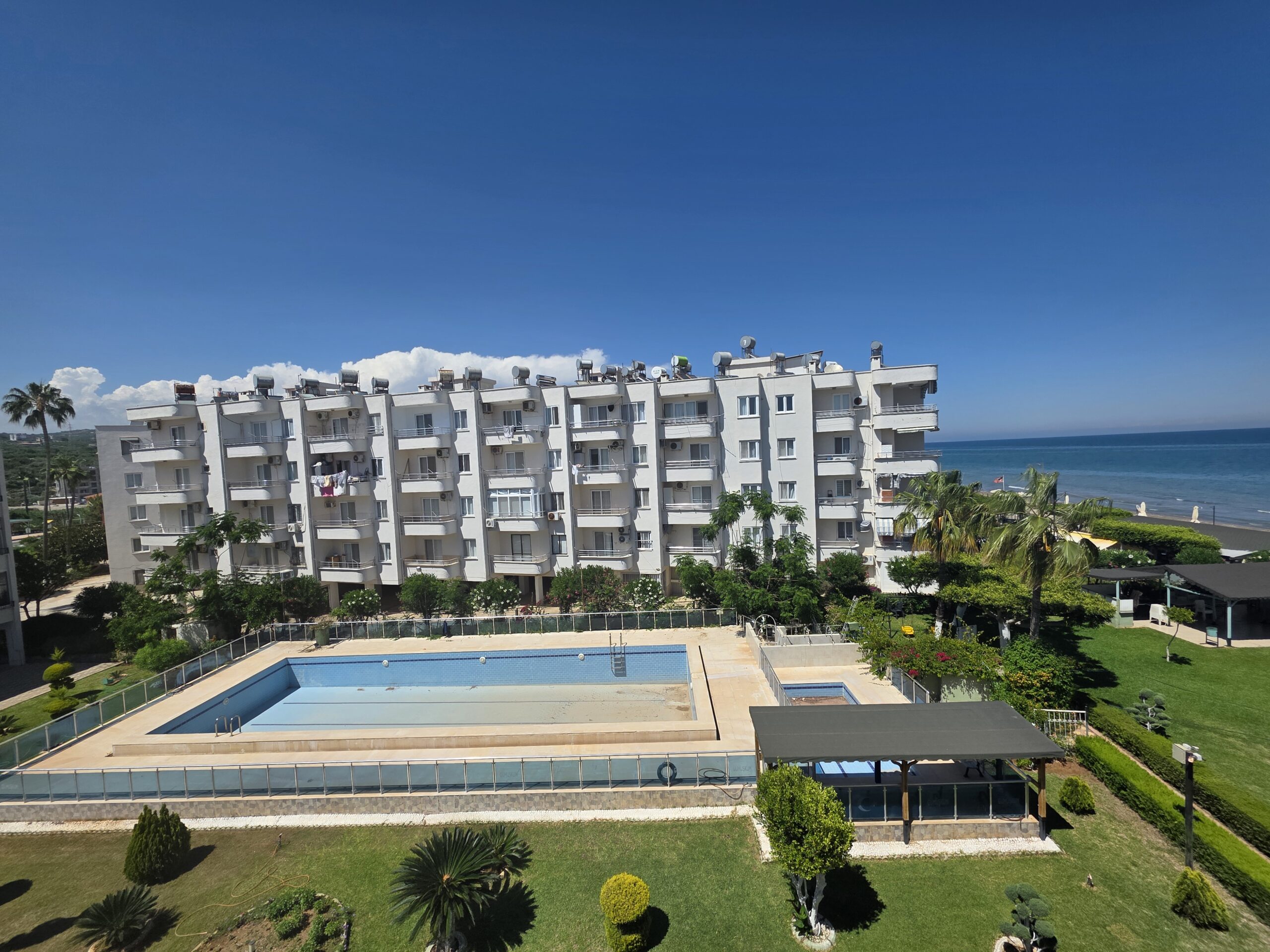 1+1-Apartment zum Verkauf in Gümüşkum Site, Erdemli, Mersin (Verkaufsort)