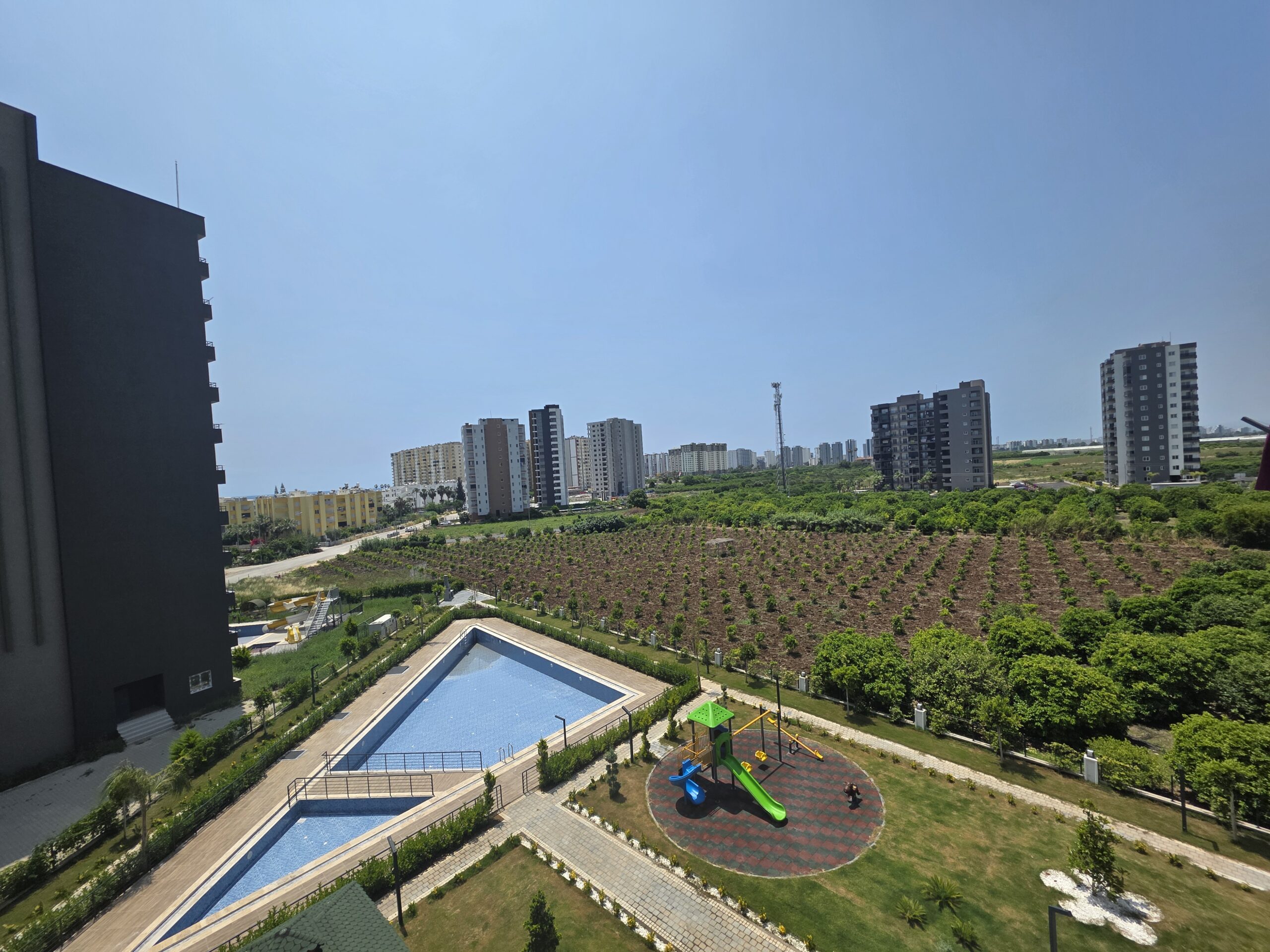 1+1 Sea View Apartment for Sale in Çeşmeli, Erdemli, Mersin (Emerald Deluxe)