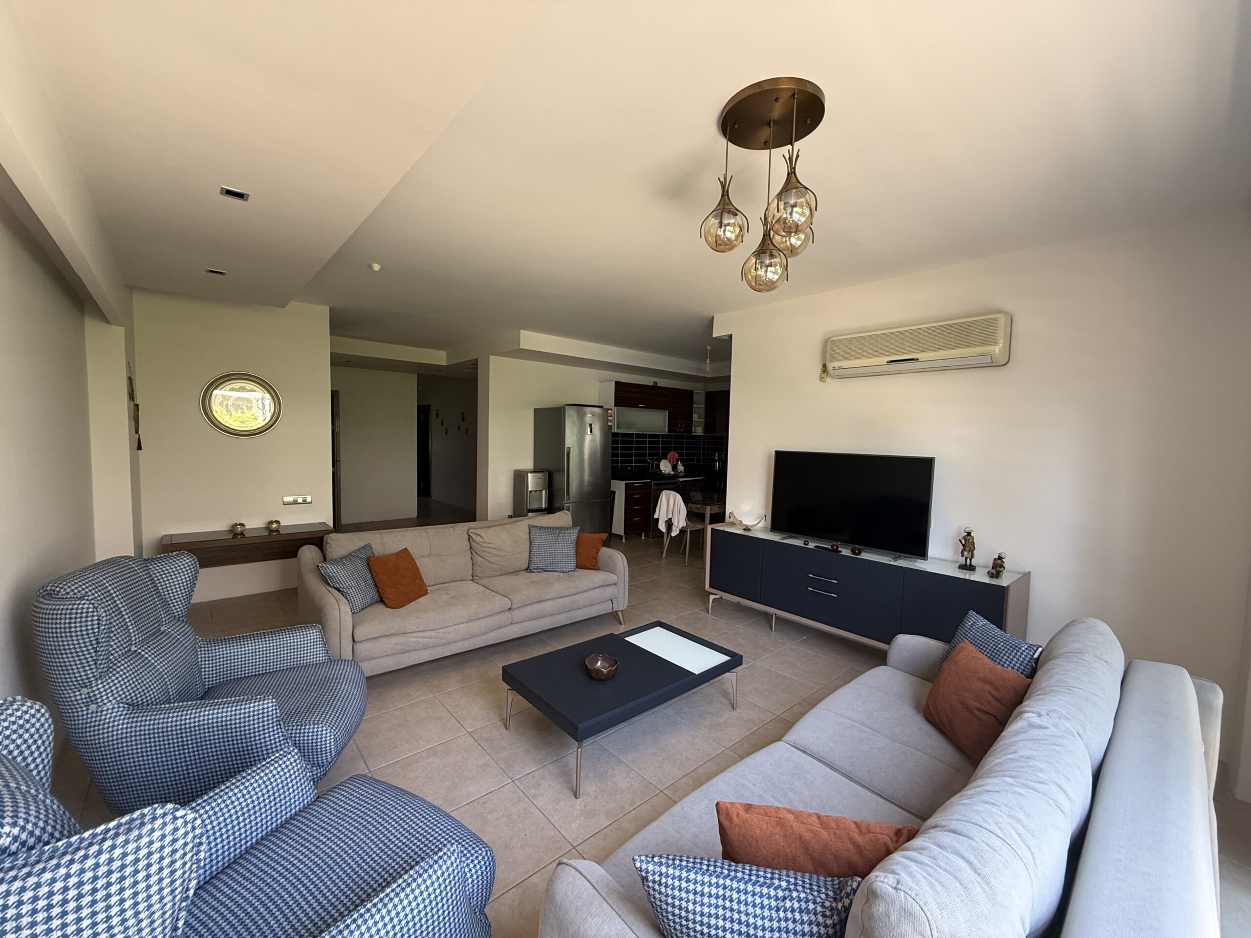 3+1 Ground Floor Apartment for Sale in Altınportakal Site, Erdemli, Mersin (Side by the Sea)